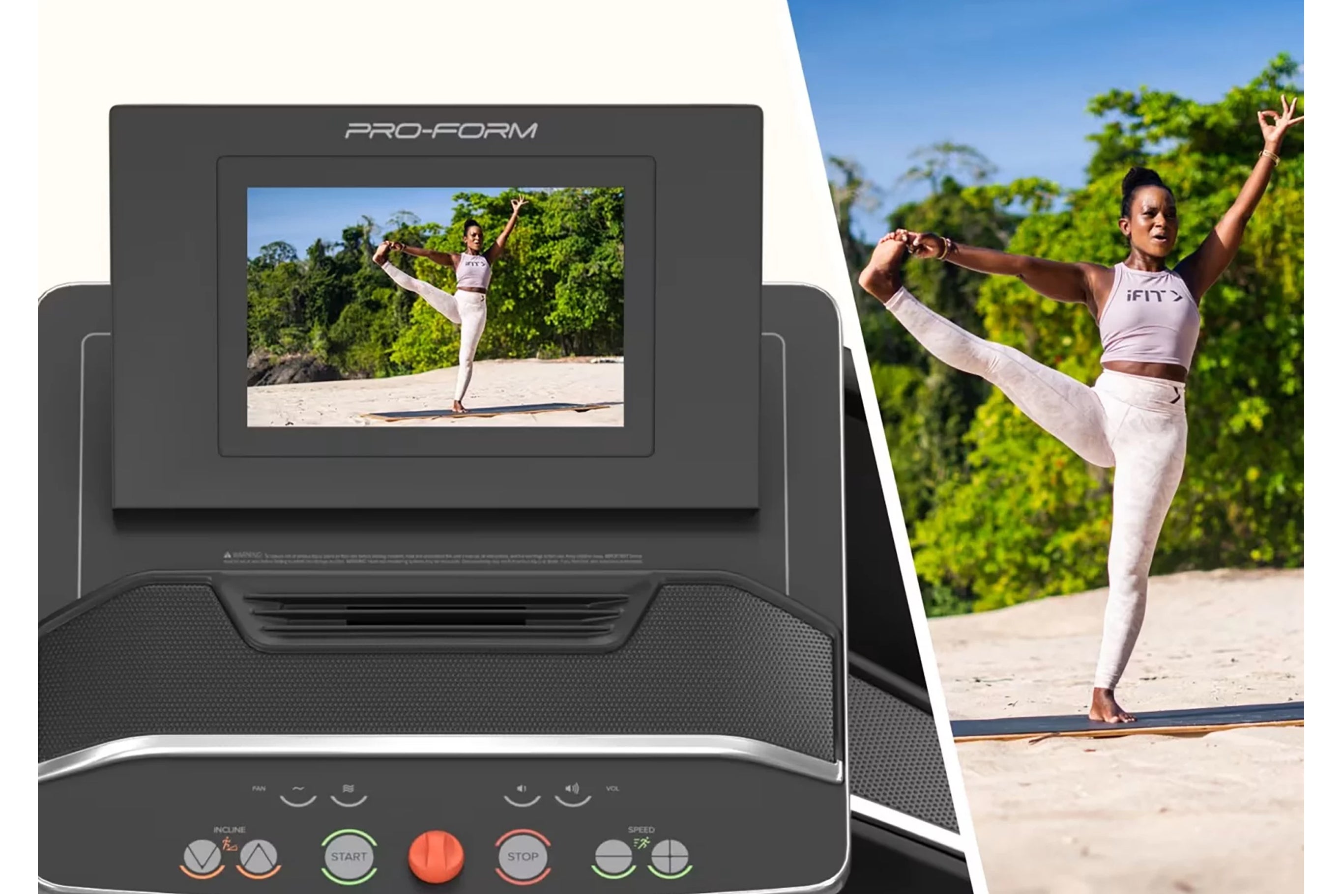 ProForm Carbon Pro 2000 Treadmill - Foldable Electric Running Machine with 10