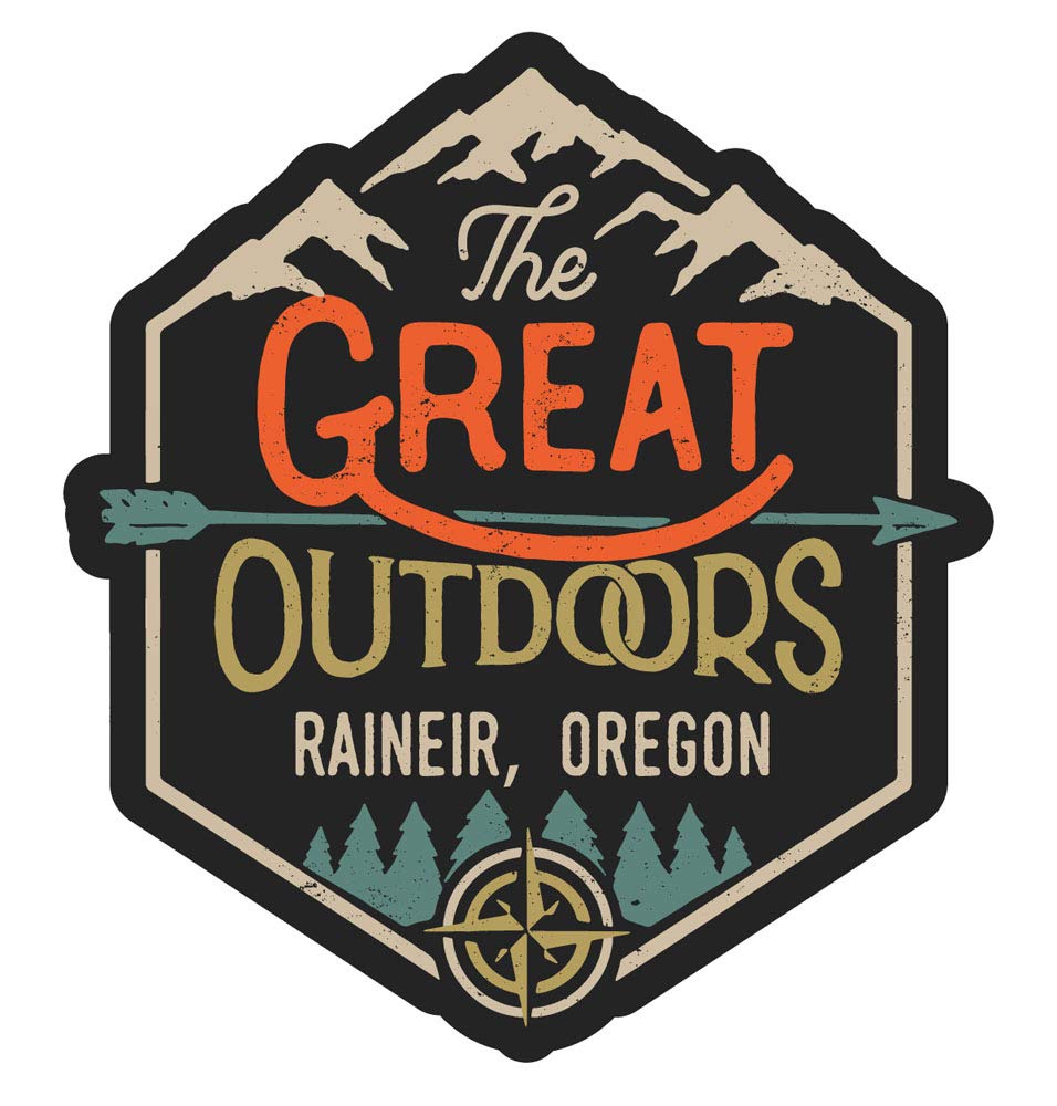Raineir Oregon The Great Outdoors Design 4-Inch Fridge Magnet - Perfect for Refrigerators, Lockers & Office Decor - Collectible Souvenir for Travel Enthusiasts & Nature Lovers