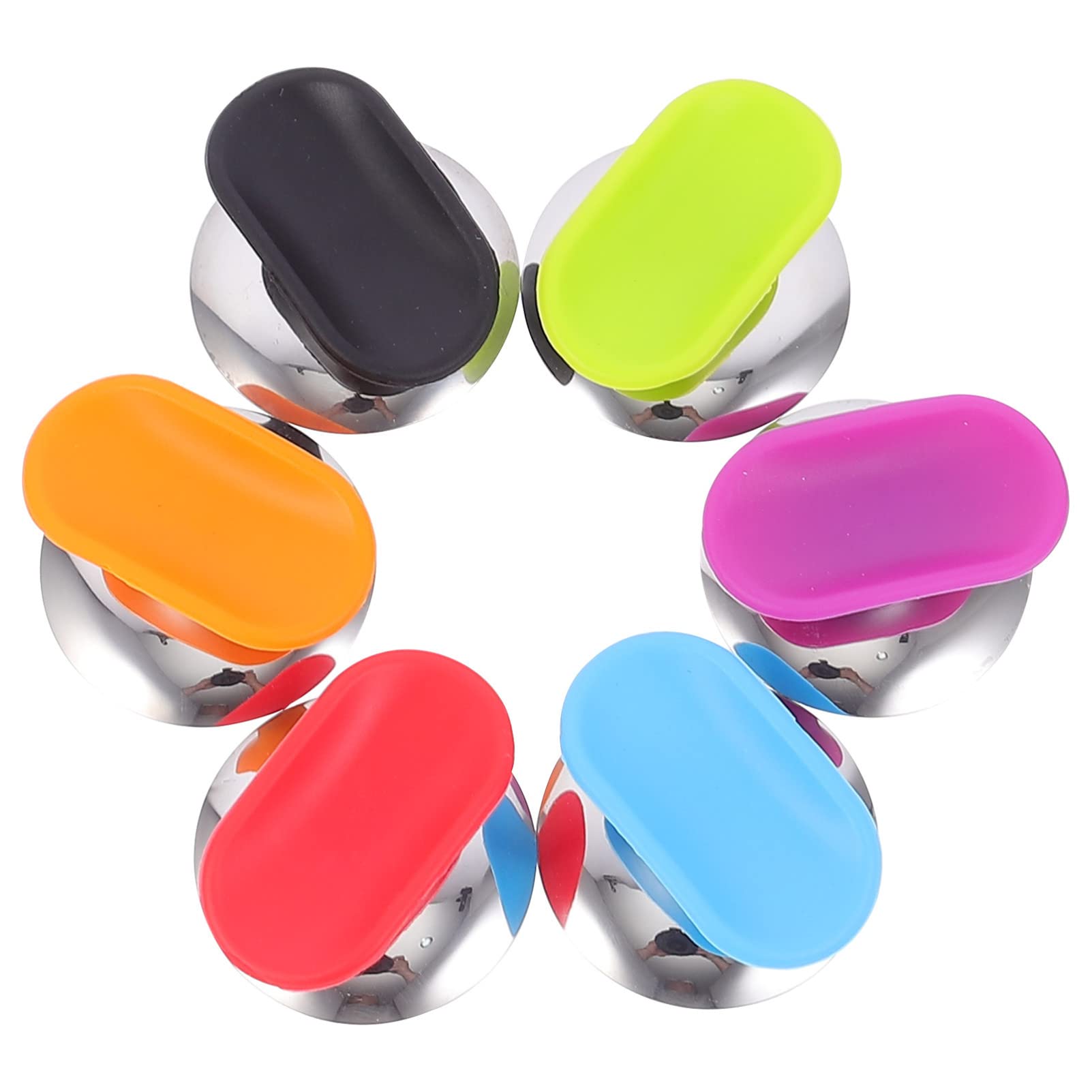 Luxshiny 6-Piece Stainless Steel Pot Knobs - Replacement Cookware Lid Handles for Pots & Pans - Durable & Heat-Resistant for Kitchen, Stovetop & Oven Use