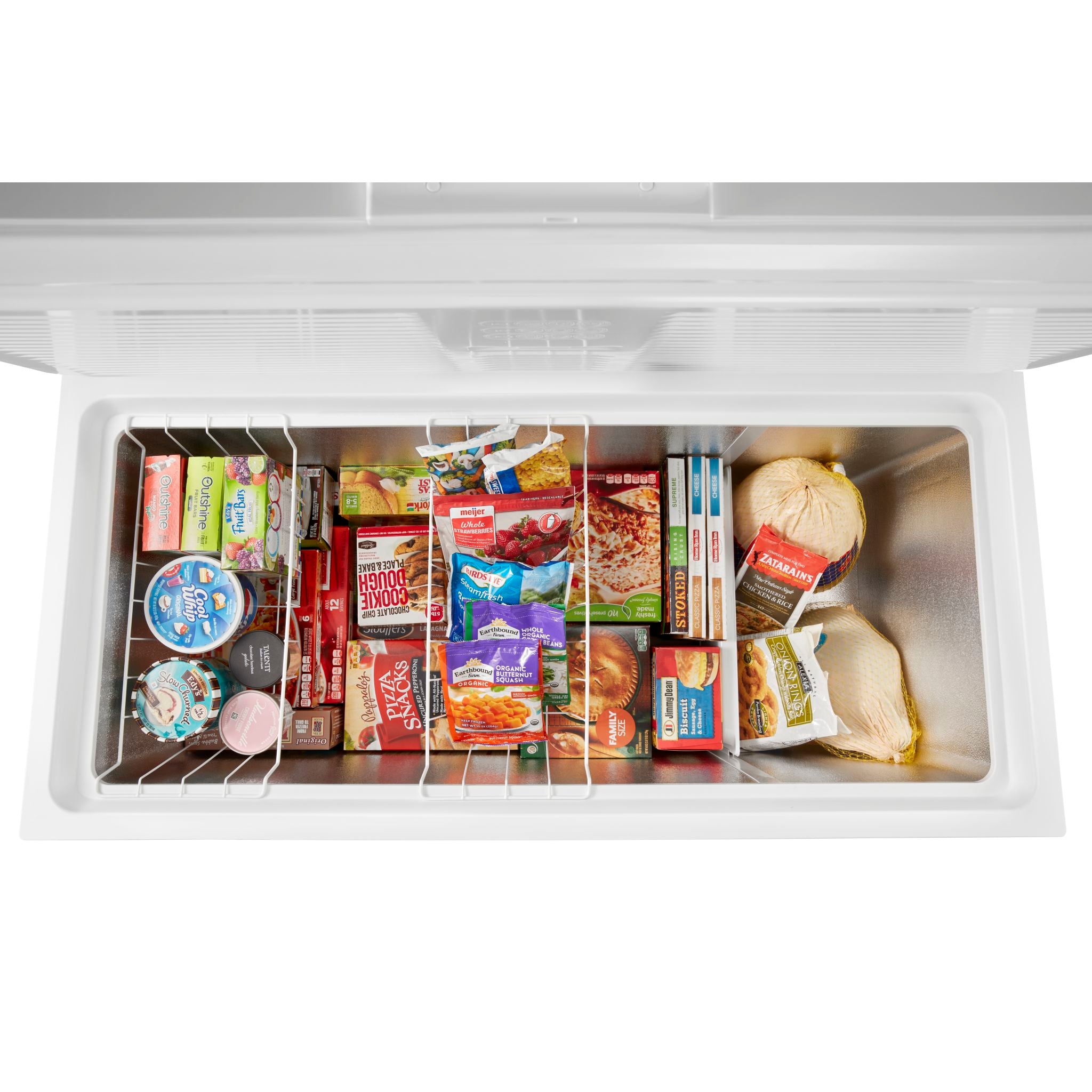 Amana AQC0902LW 9 Cubic Feet Chest Freezer - Energy Efficient White Deep Freezer for Home, Garage & Restaurant Use - Perfect for Frozen Food Storage & Bulk Meal Prep