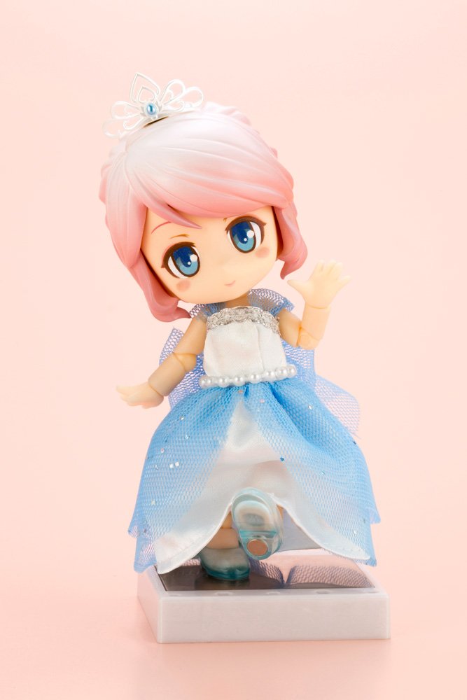 Cu-poche Friends Cinderella Non-Scale PVC Pre-Painted Action Figure - Disney Princess Collectible for Display & Photography - Perfect for Home Decor, Gift Giving & Anime Fans