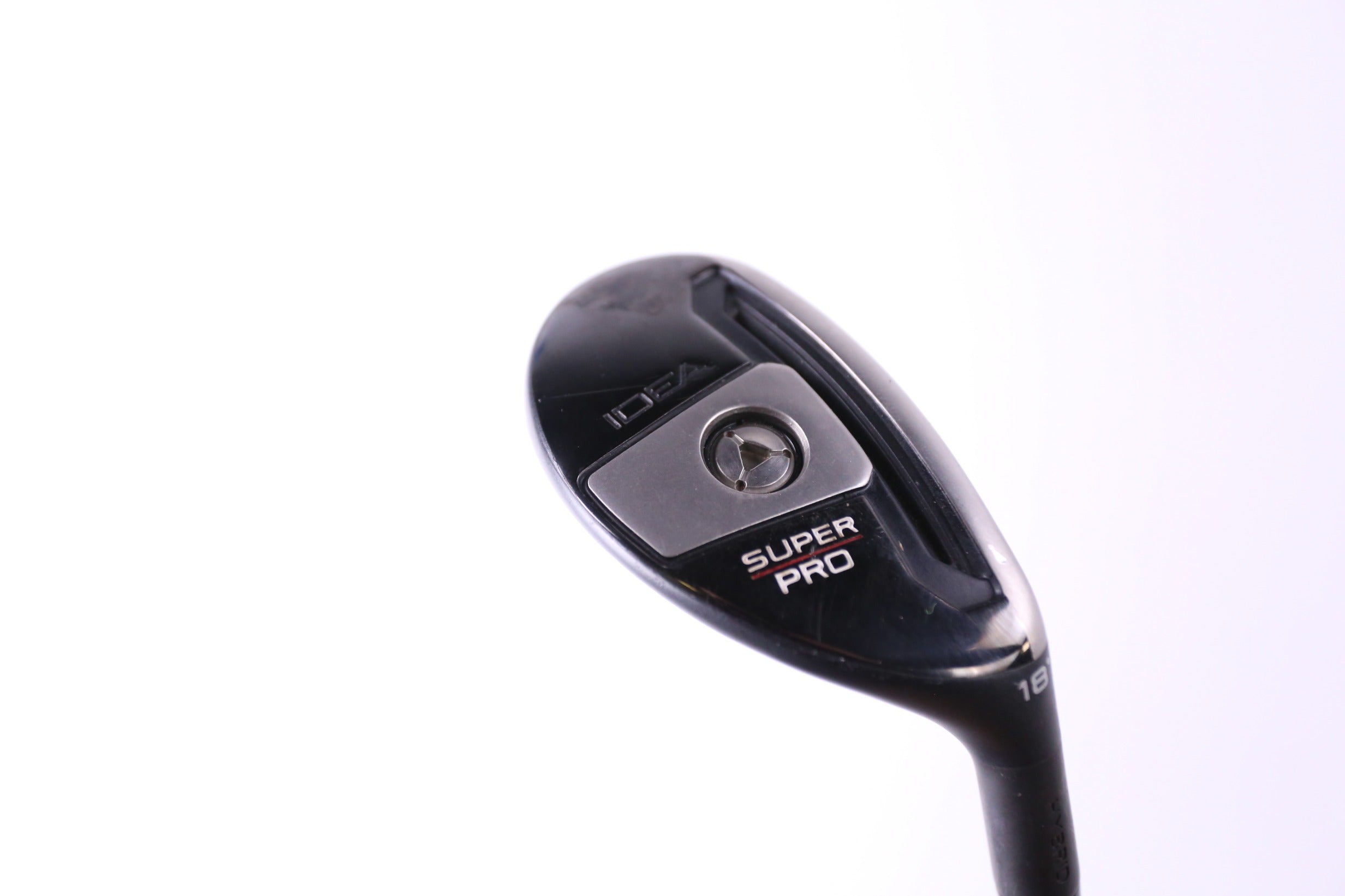 Adams Super Pro 2H Hybrid Golf Club 18° Stiff Flex Right Handed - Perfect for Mid-Handicap Players & Driving Range Practice