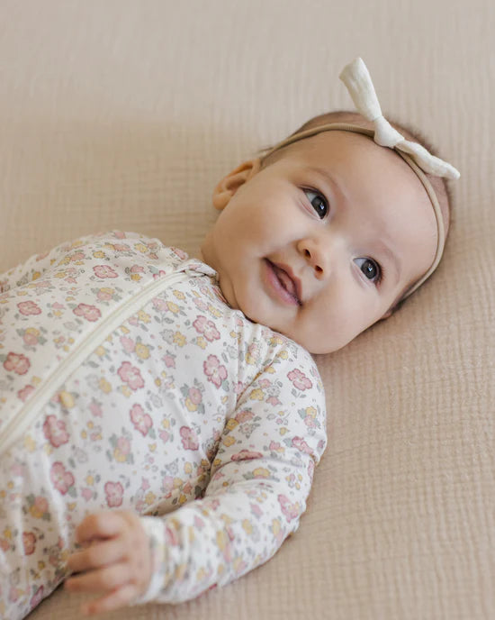 Organic Bamboo Zip Footie Pajamas for Babies & Toddlers - Soft, Breathable & Comfortable Sleepwear for Boys & Girls - Perfect for Nursery, Bedtime & Lounging