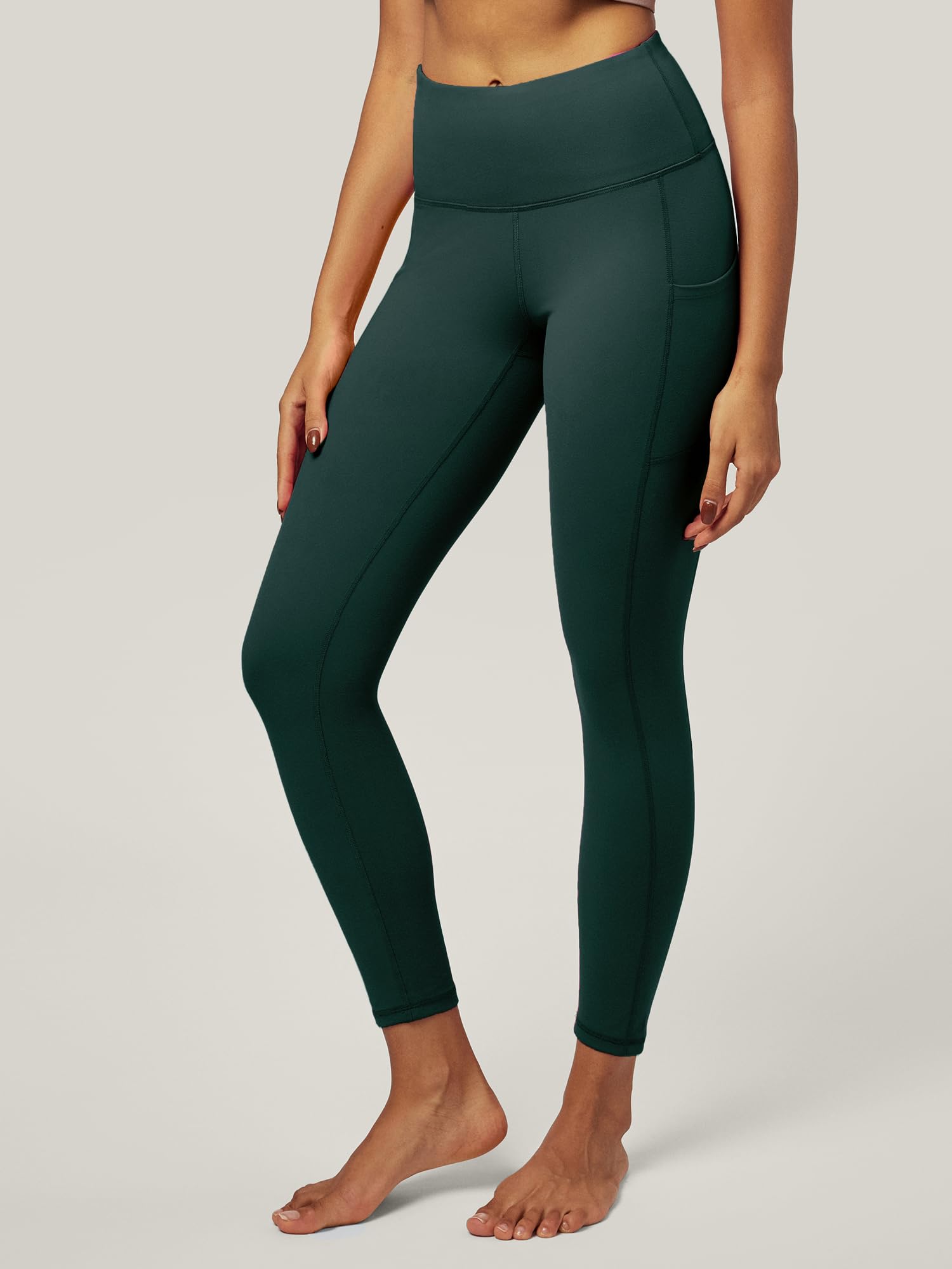 High Waist Yoga Pants with Pockets for Women - Tummy Control Workout Leggings 4-Way Stretch - Perfect for Gym, Running, Pilates & Lounge Wear