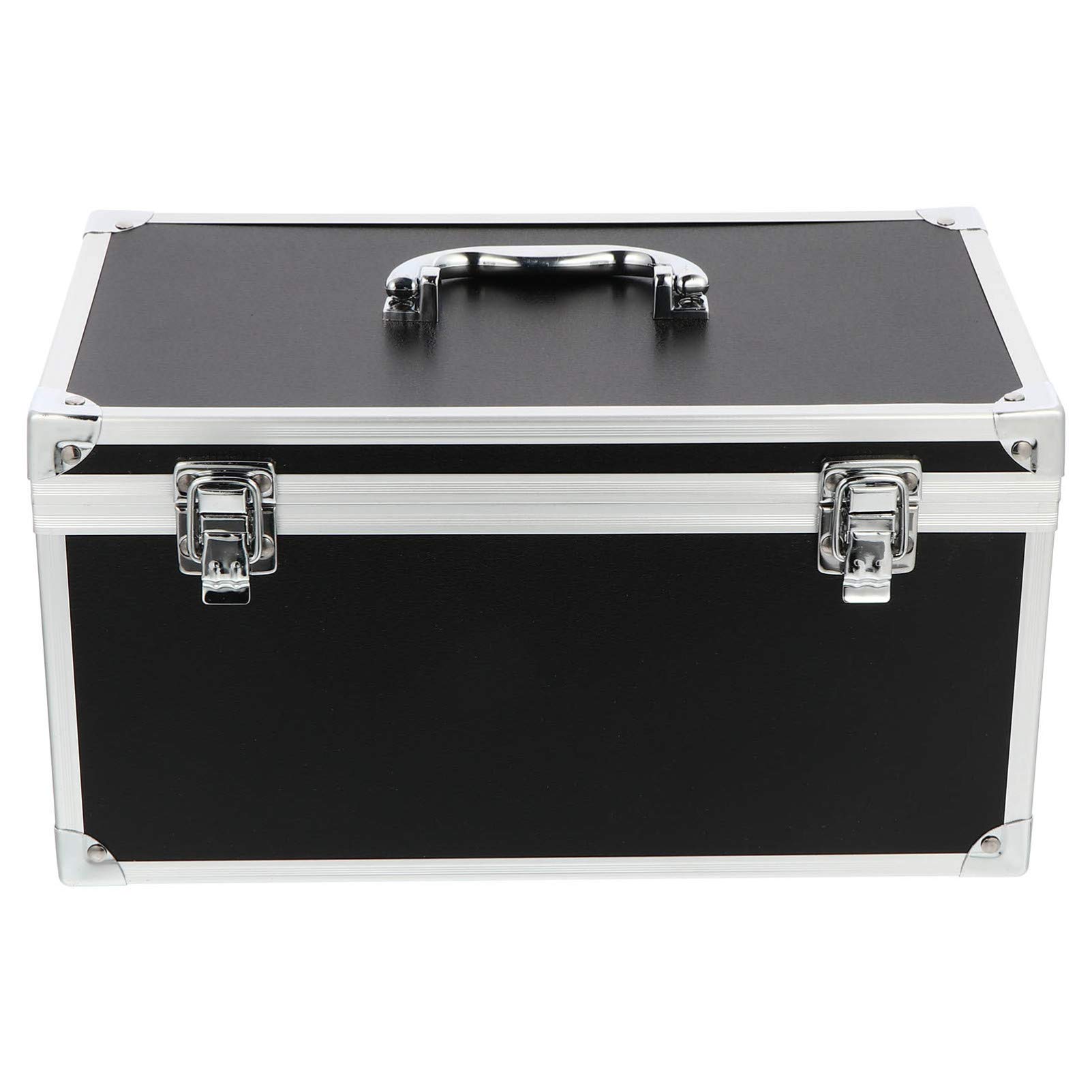 DOITOOL Aluminum Alloy Tool Box - Portable 29x16x15cm Hard Case for Tools & Camera Equipment - Durable Workshop Storage & Organizer for Home, Professional Use, Travel and Outdoor Projects