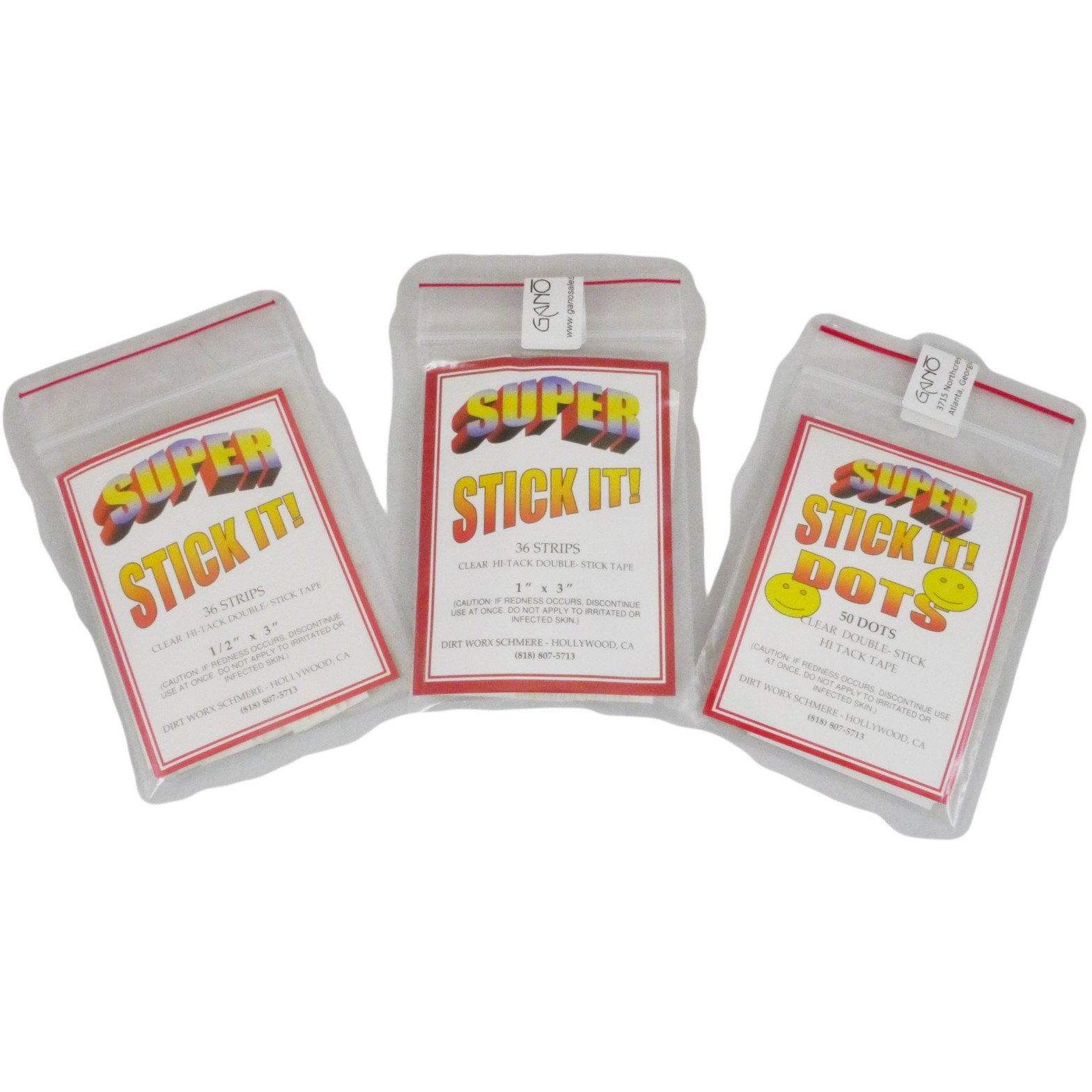 SUPER STICK IT! Heavy Duty Double Sided Tape - Strong Adhesive for Mounting, Hanging & Crafting - Multiple Sizes Available for Home, Office & DIY Projects
