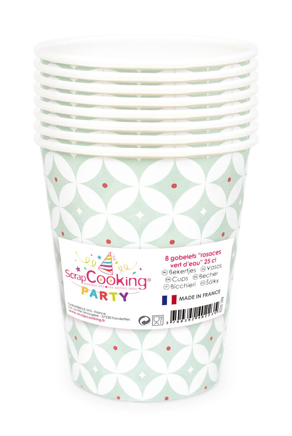 Colorful Party Paper Cups (81 Pack) - Disposable Plastic-Free Cups for Birthday, Wedding, Baby Shower & Holiday Celebrations - Eco-Friendly & Vibrant Designs for Any Festive Occasion