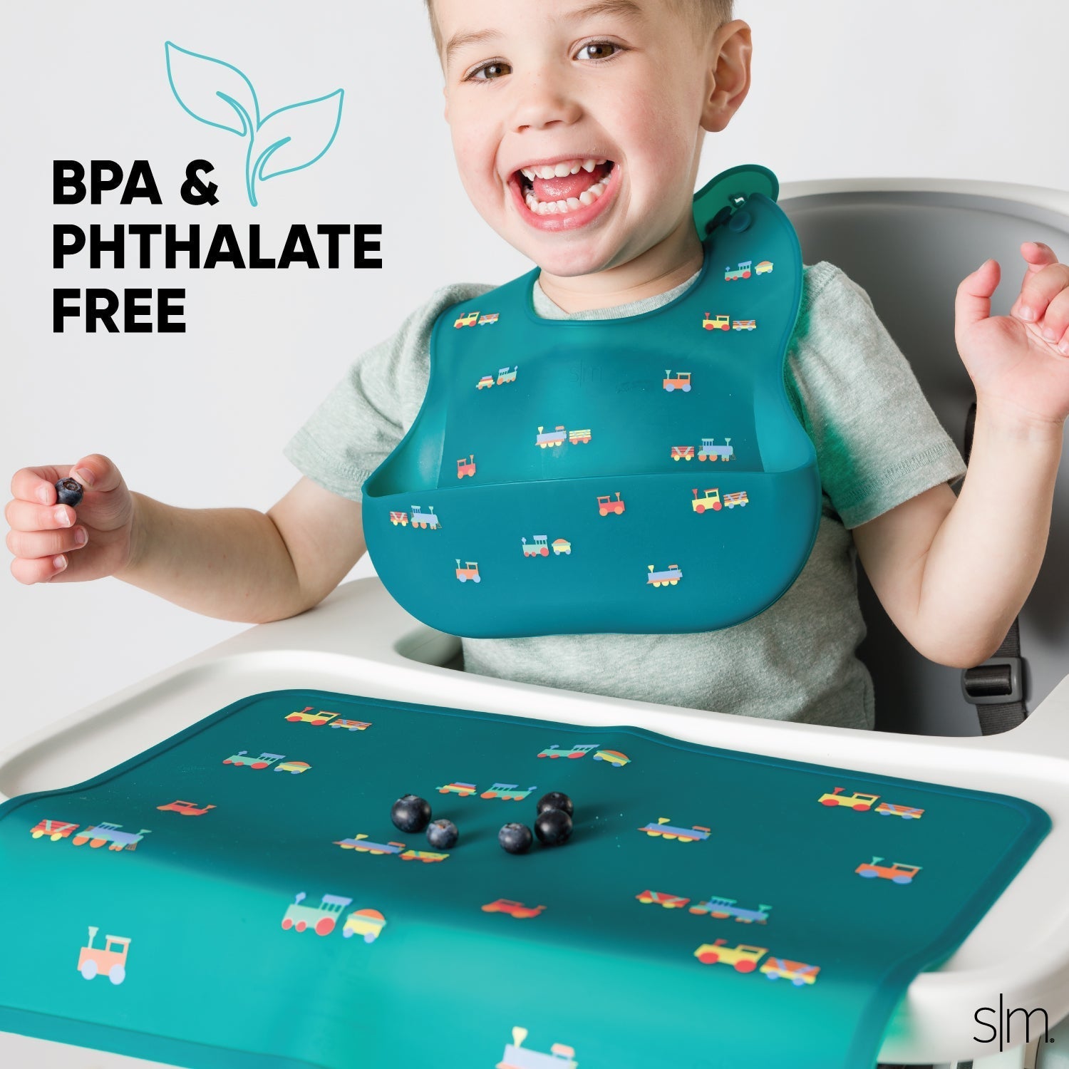 Non-Slip Piper Silicone Placemat Set of 4 - Heat Resistant, Waterproof Table Mats for Dining, Kids, Parties - Perfect for Home, Restaurant, and Outdoor Use