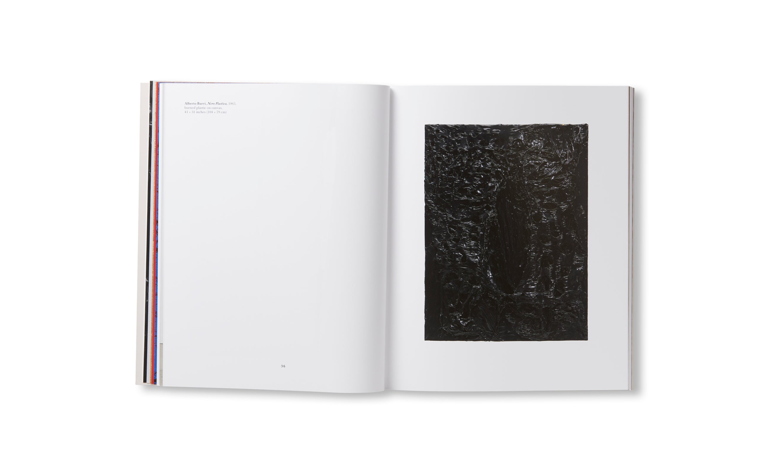 Monochrome Art Book: Dialogue Between Burri, Fontana, Klein, Manzoni & Stingel | Modern Abstract Art Collection | Perfect for Art Lovers, Collectors & Home Decor