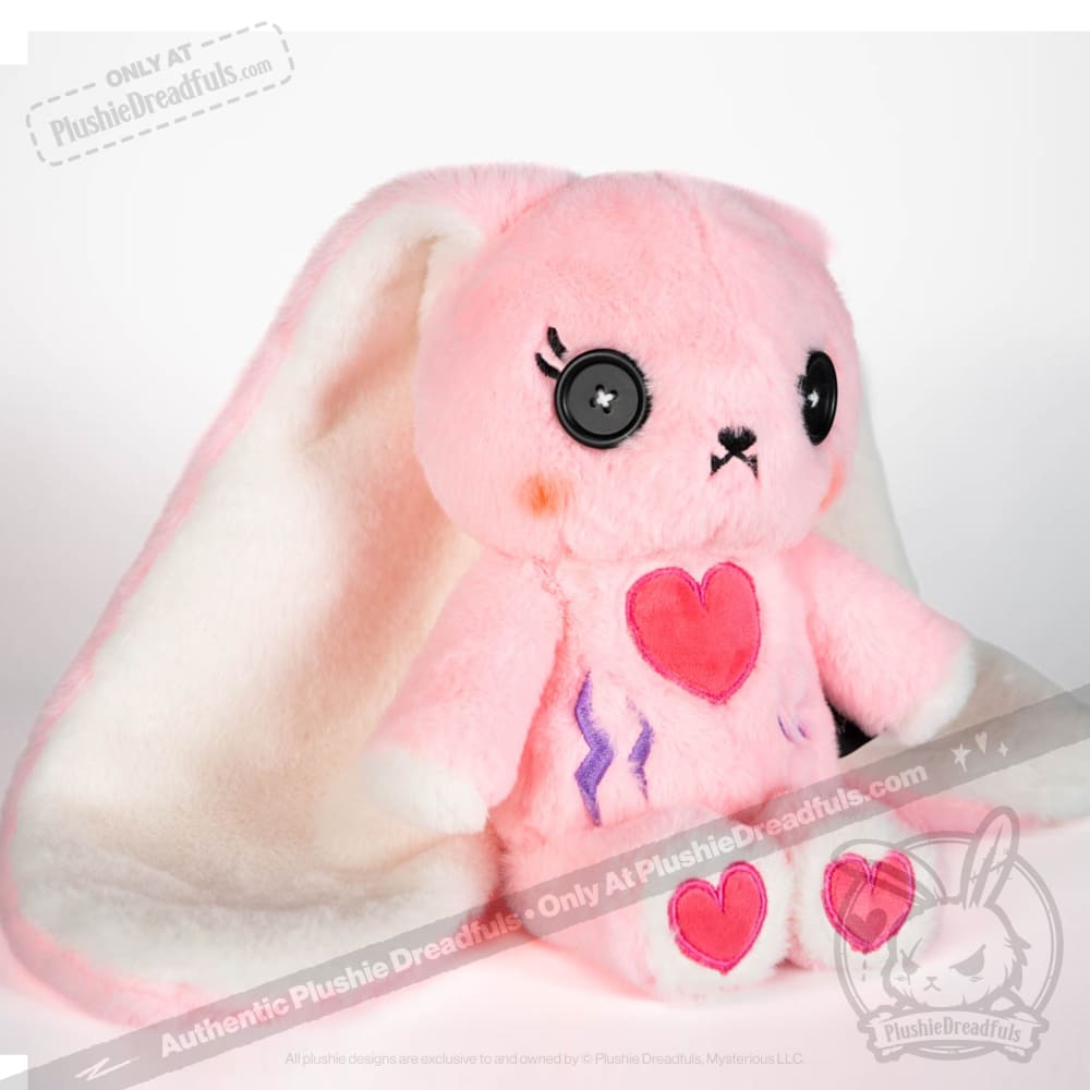 Cushing's Syndrome Awareness Bunny Plush Stuffed Animal - Soft Huggable Toy for Medical Education & Emotional Support