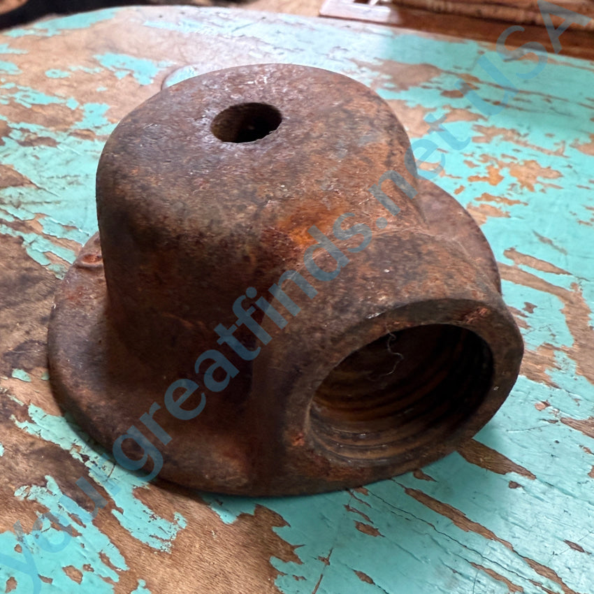 Vintage Cast Iron L R Nelson Can't Beat EM Lawn Garden Water Sprinkler - Heavy Duty Metal Oscillating Sprinkler for Yard, Garden & Lawn Irrigation - Perfect for Watering Grass, Plants & Flower Beds