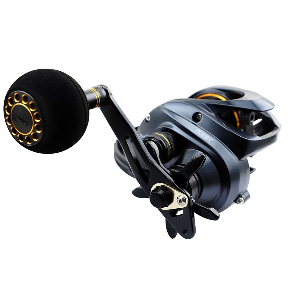 **Best Saltwater Baitcasting Fishing Reel - Max Drag Right/Left Hand Spinning Reel for Freshwater & Saltwater Fishing - Ideal for Surf, Pier, and Deep Sea Angling**