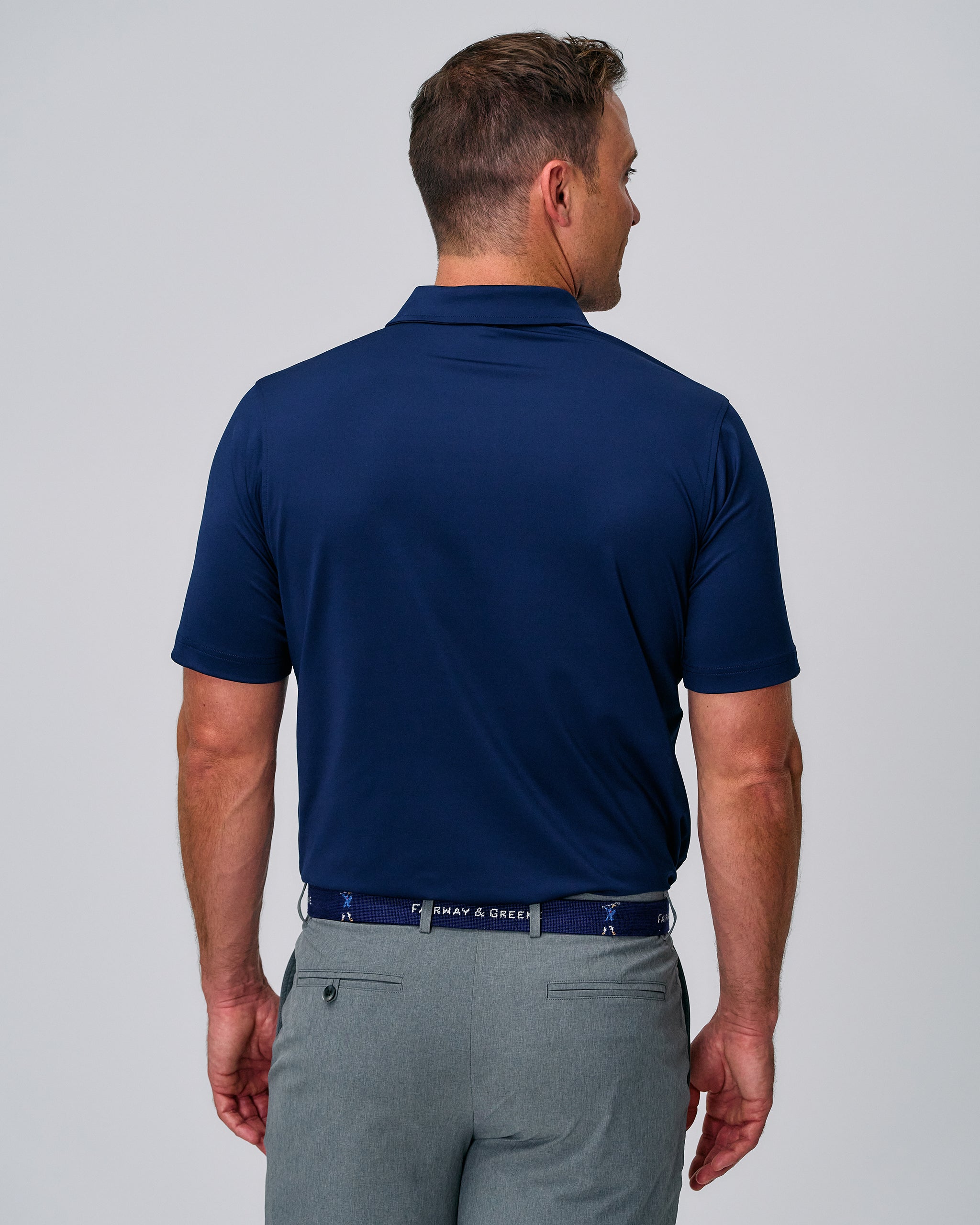 Premium MIDDLETON Solid Polo Shirt for Men - Classic Fit, Breathable Cotton, Versatile Casual & Business Wear - Perfect for Office, Golf, and Everyday Outfits