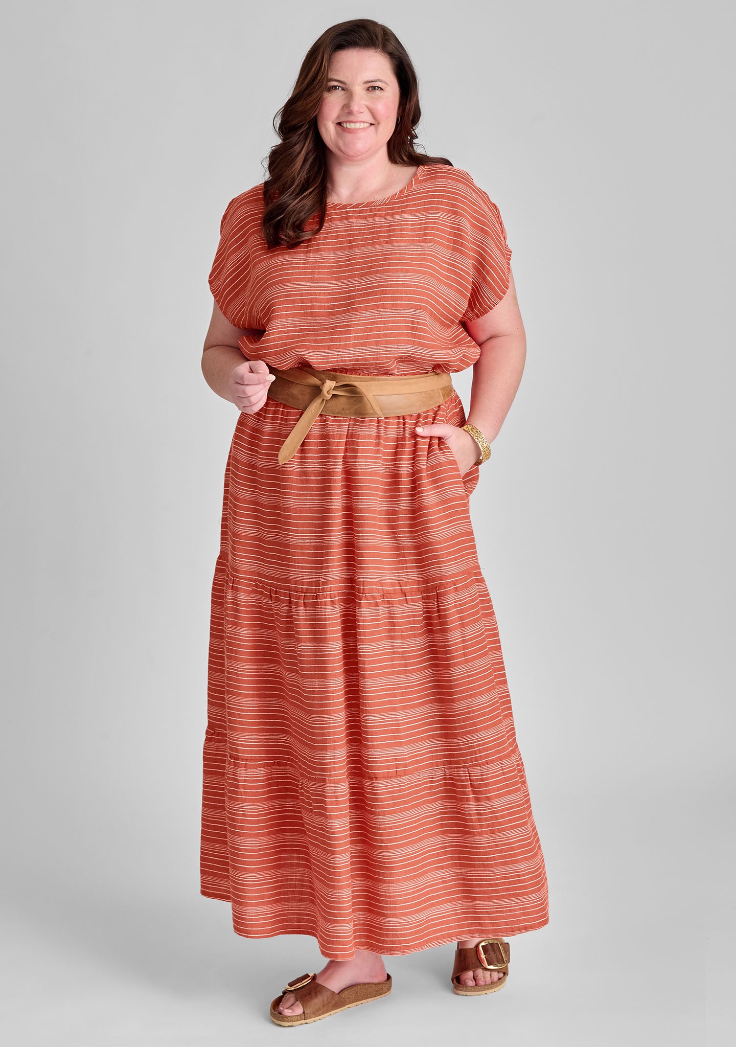 Gaia Skirt - Premium Linen Maxi Skirt for Women | Flowy Boho Summer Skirt | Perfect for Beach, Vacation & Casual Outings