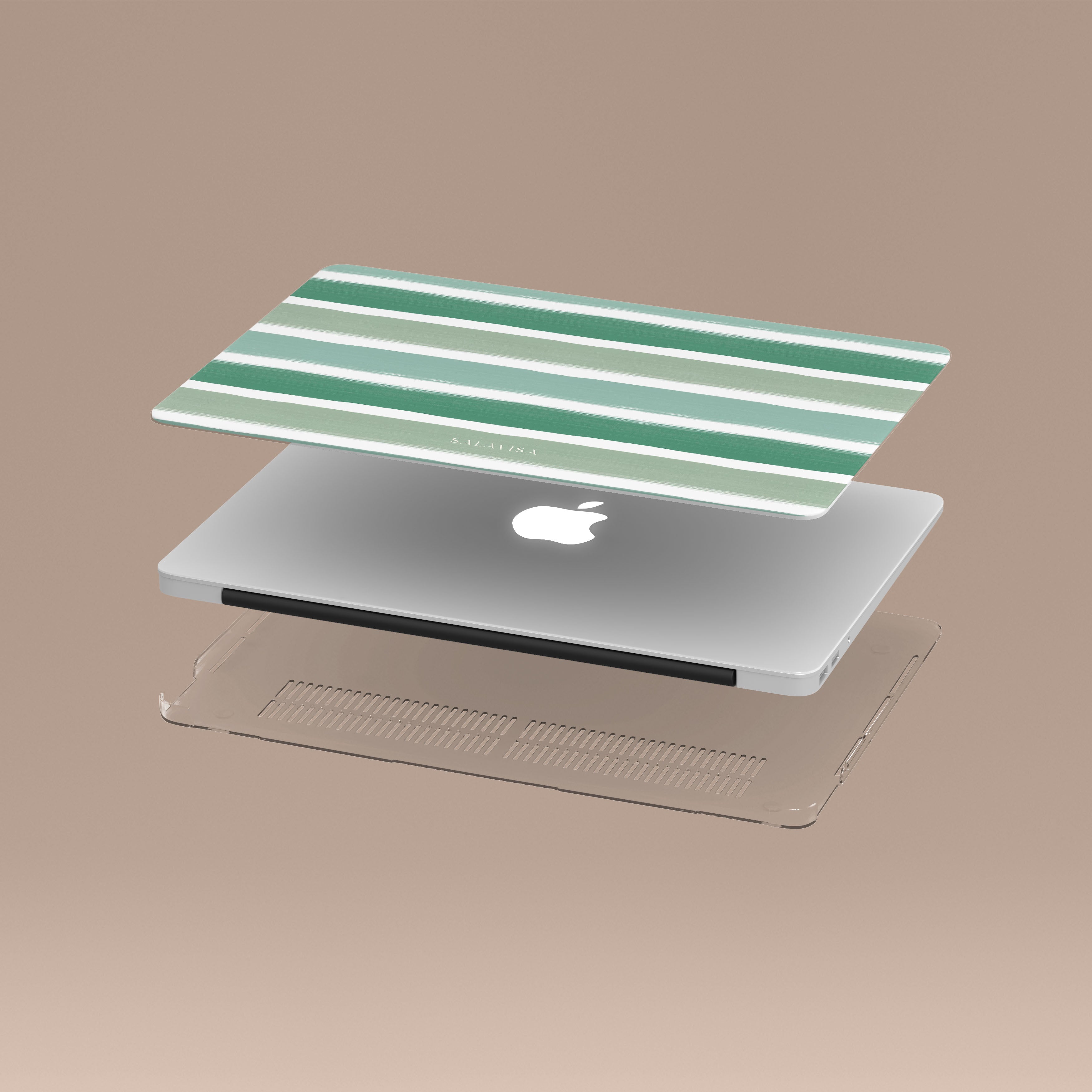 Premium Mint Green MacBook Case - Slim Protective Cover for MacBook Air & Pro - Durable & Stylish Laptop Accessory for Work, Travel & School
