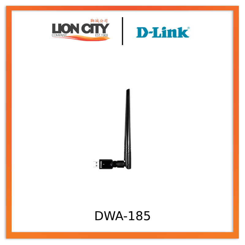 D-Link DWA-185 AC1200 Dual Band USB 3.0 WiFi Adapter - High-Speed Wireless Network Adapter for PC/Laptop - Ideal for Gaming, Streaming & Home Office Use