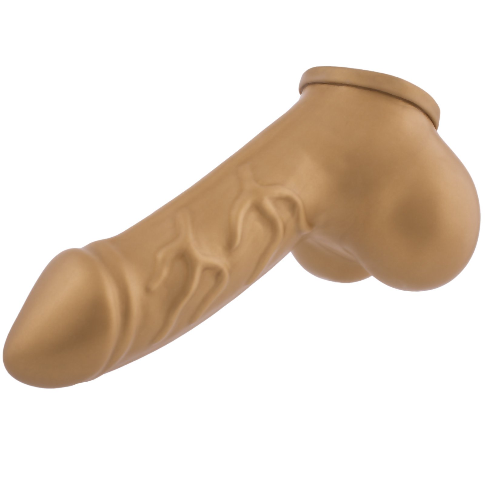 Premium Latex Penis Sheath - Permanent Condom Extender & Male Chastity Device | Long Cock Sleeve for Extended Pleasure & BDSM Play | Made in Berlin 