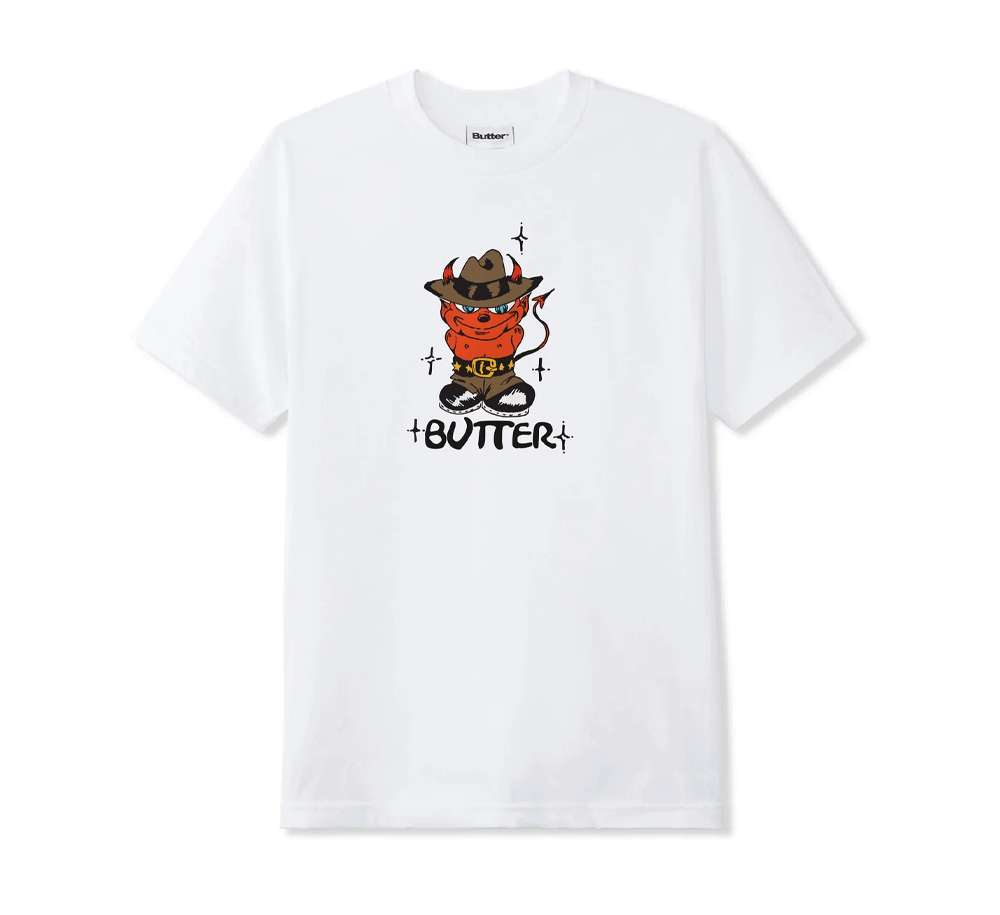 Devil Graphic T-Shirt for Men & Women - Trendy Gothic Streetwear Tee - Perfect for Halloween, Concerts, and Casual Outfits