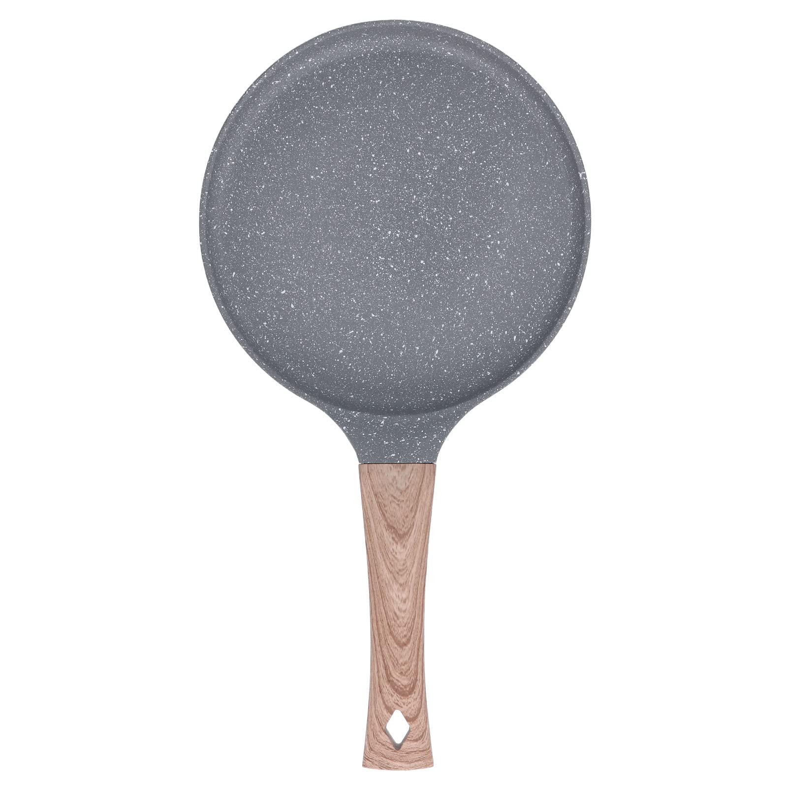 Non-Stick Aluminum Alloy Frying Pan - Fast Heating Flat Bottom Pancake Pan for Home Cooking | Perfect for Breakfast, Camping & Small Kitchen Spaces