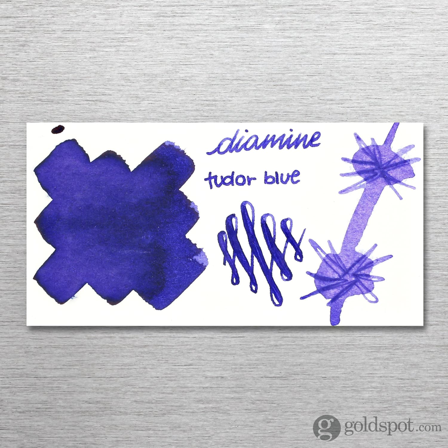 Diamine 150th Anniversary Tudor Blue Fountain Pen Ink - 40 mL Bottle for Calligraphy, Journaling & Artistic Writing
