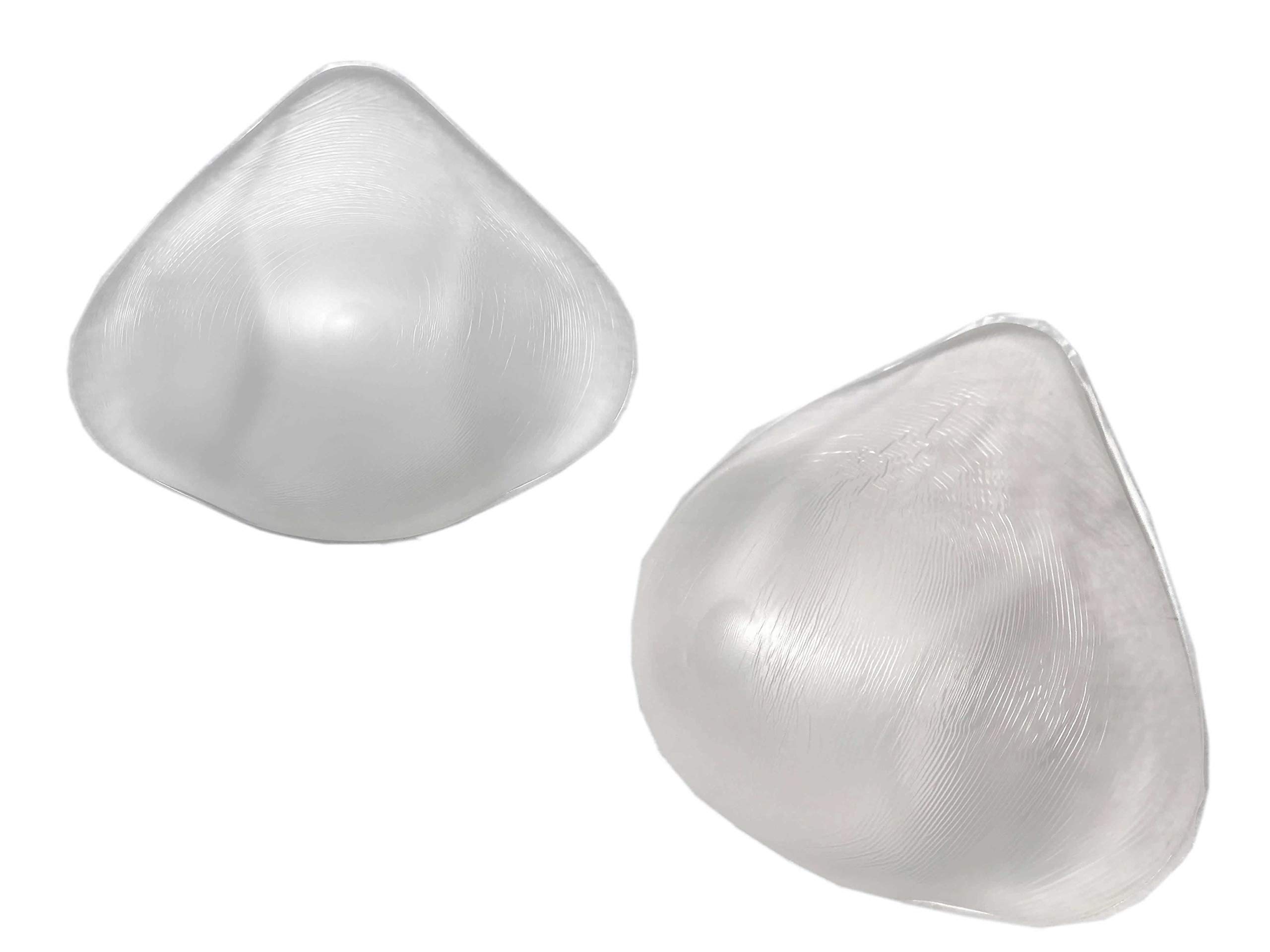 BIMEI Silicone Breast Forms for Women - Post Mastectomy Prosthesis, Soft & Natural Looking Artificial Breast Pads, Transparent & Comfortable for Everyday Wear - Perfect for Swimwear, Activewear & Daily Use After Surgery