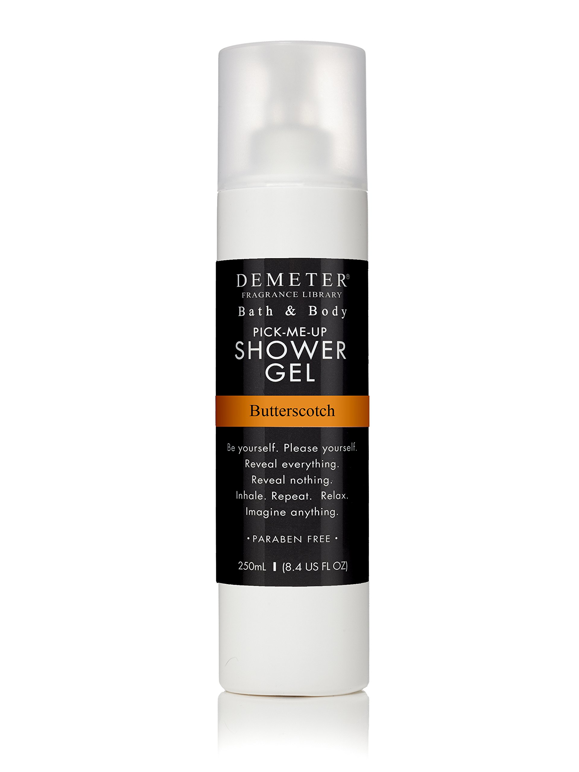 DEMETER Butterscotch Shower Gel & Body Wash for Men & Women - 8.4 Oz | Moisturizing & Aromatherapy for Relaxing Bath & Spa Experience