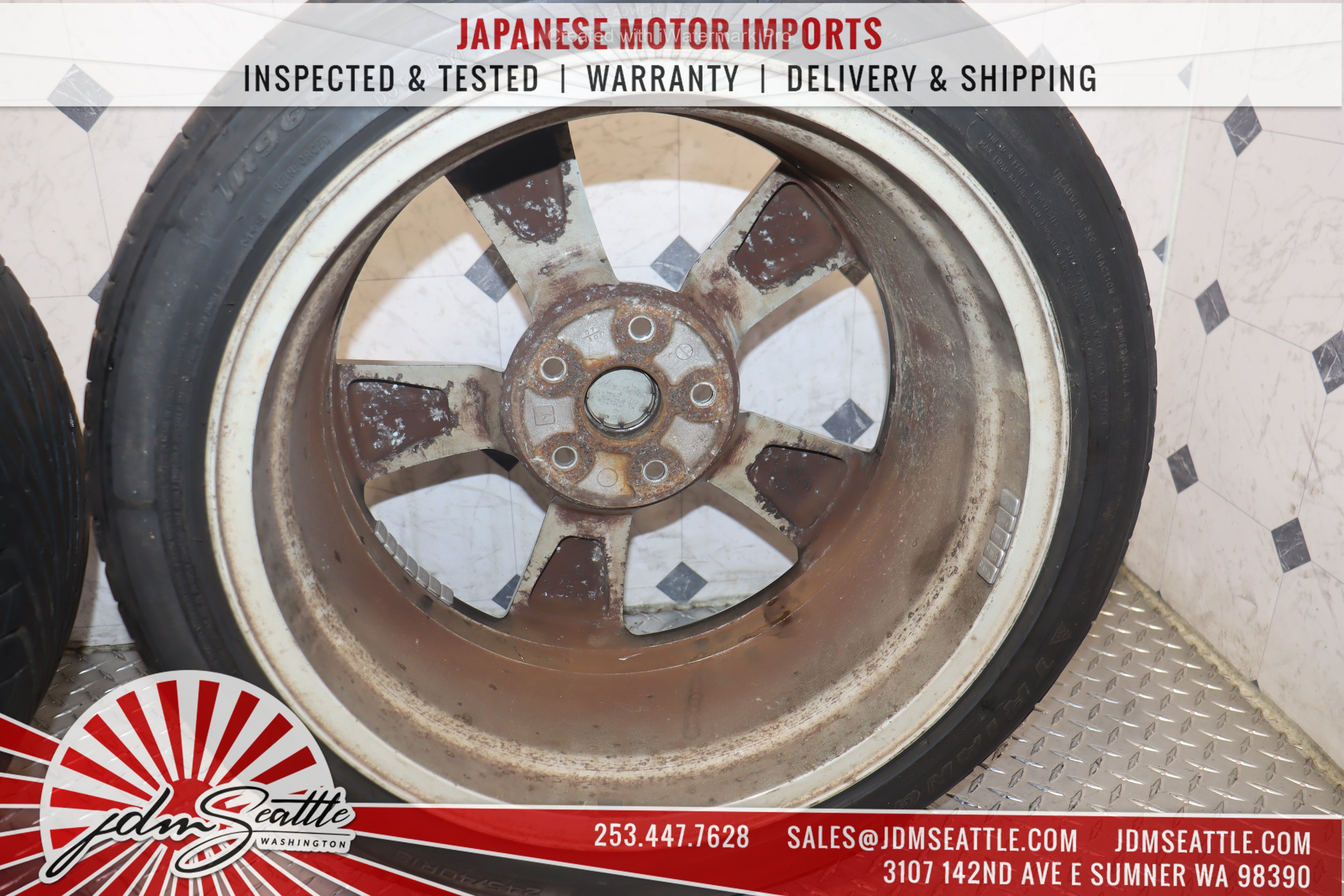 2008-2014 Subaru Impreza WRX STI GRB OEM Stock Wheels (Set of 4) - Perfect Fit for JDM Enthusiasts & Performance Upgrades