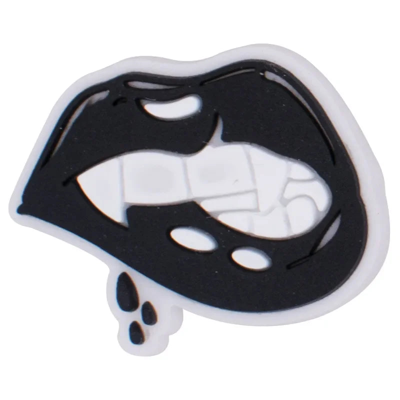 Skull Shoe Charms for Crocs - Fashionable Decor Pins for Kids, Men & Women - Perfect for Crocs Sandals, Clogs, Jeans & Shoe Accessories - Great for School, Parties & Everyday Style