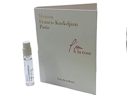 Maison Francis Kurkdjian L'eau A La Rose 2ml Perfume Sample - Fresh Floral Scent for Women, Travel & Everyday Wear | Luxury Fragrance Gift Set for Her