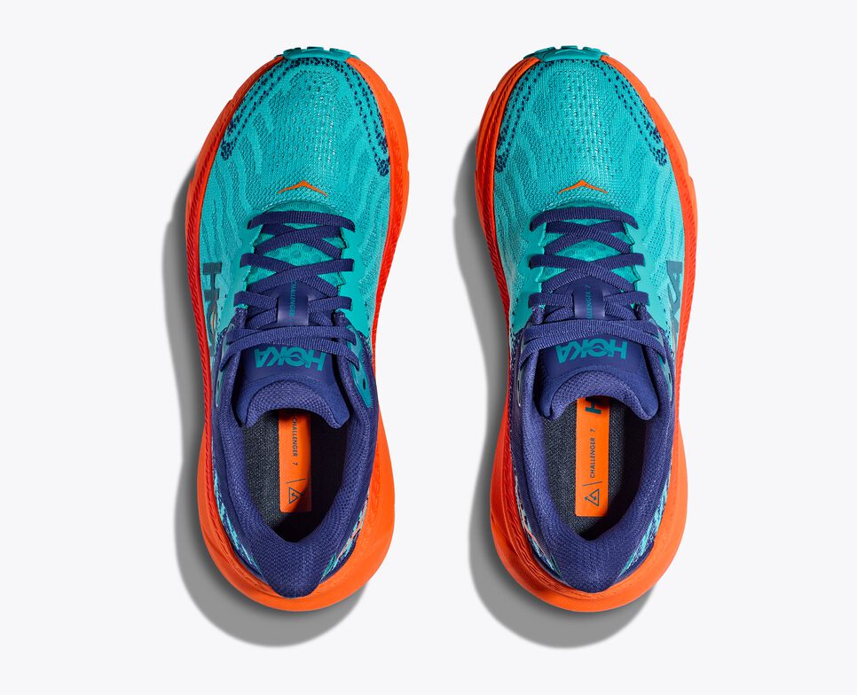 Women's Challenger 7 CVOR Ceramic Vibrant Orange Running Shoes - Lightweight & Durable for Jogging, Gym Workouts & Outdoor Activities