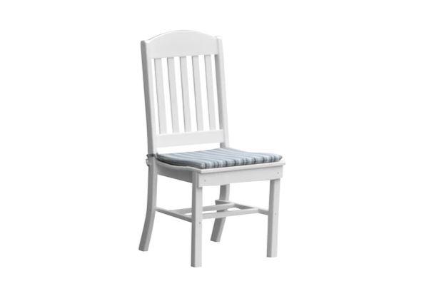 A & L Furniture Classic Dining Chair - Solid Wood Upholstered Dining Room Chairs Set of 2, Comfortable Kitchen Chairs for Home & Restaurant Use