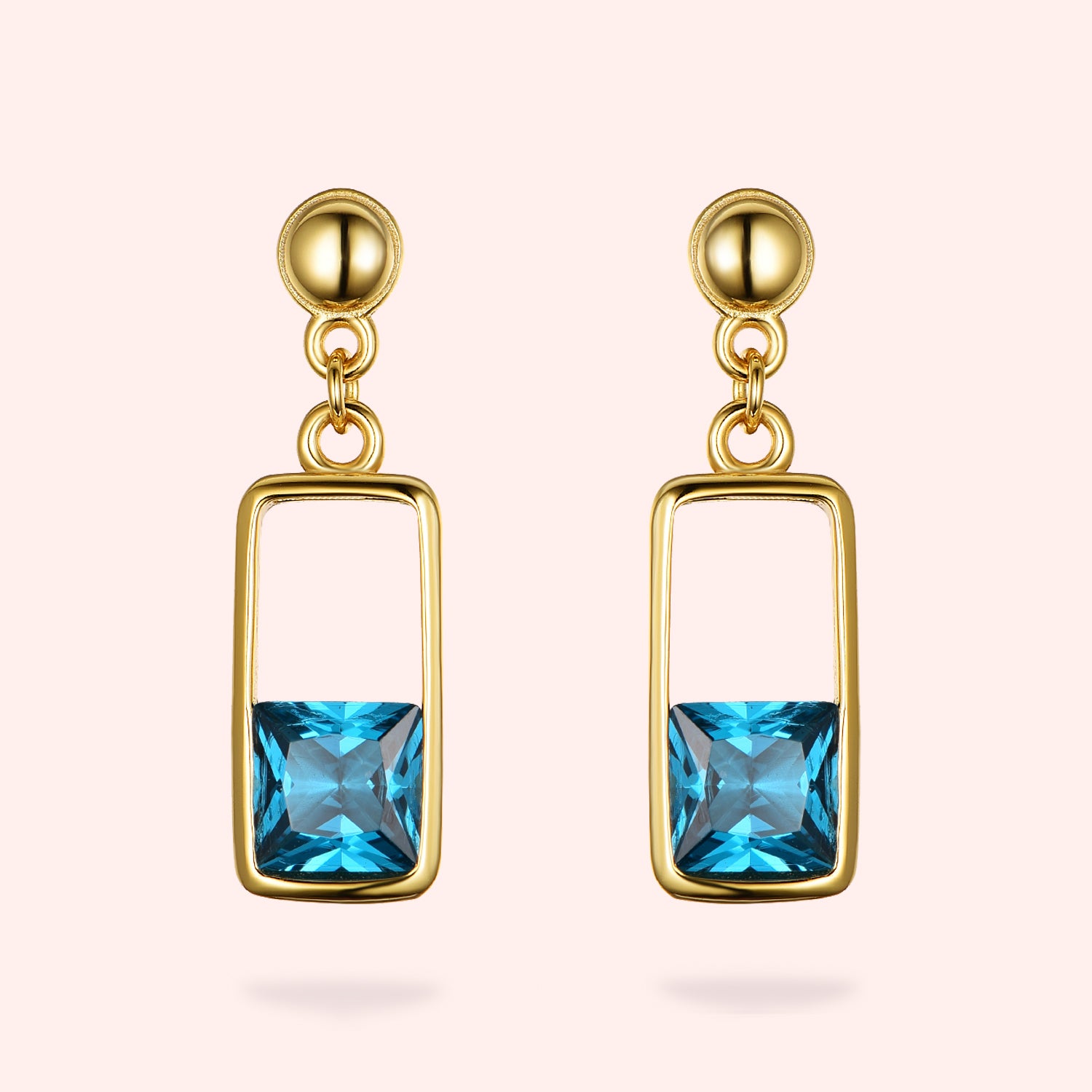 Glow Up Blue Turquoise Jewelry Set - Elegant Necklace & Earrings for Women | Perfect for Parties, Weddings & Special Occasions