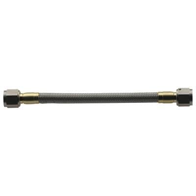 Fragola 370012 Brake Hose Assembly - #6 Straight X Straight Steel Nut 12 Inch for High-Performance Vehicles & Racing Cars | Perfect for Track Days, Drag Racing & Off-Road Adventures