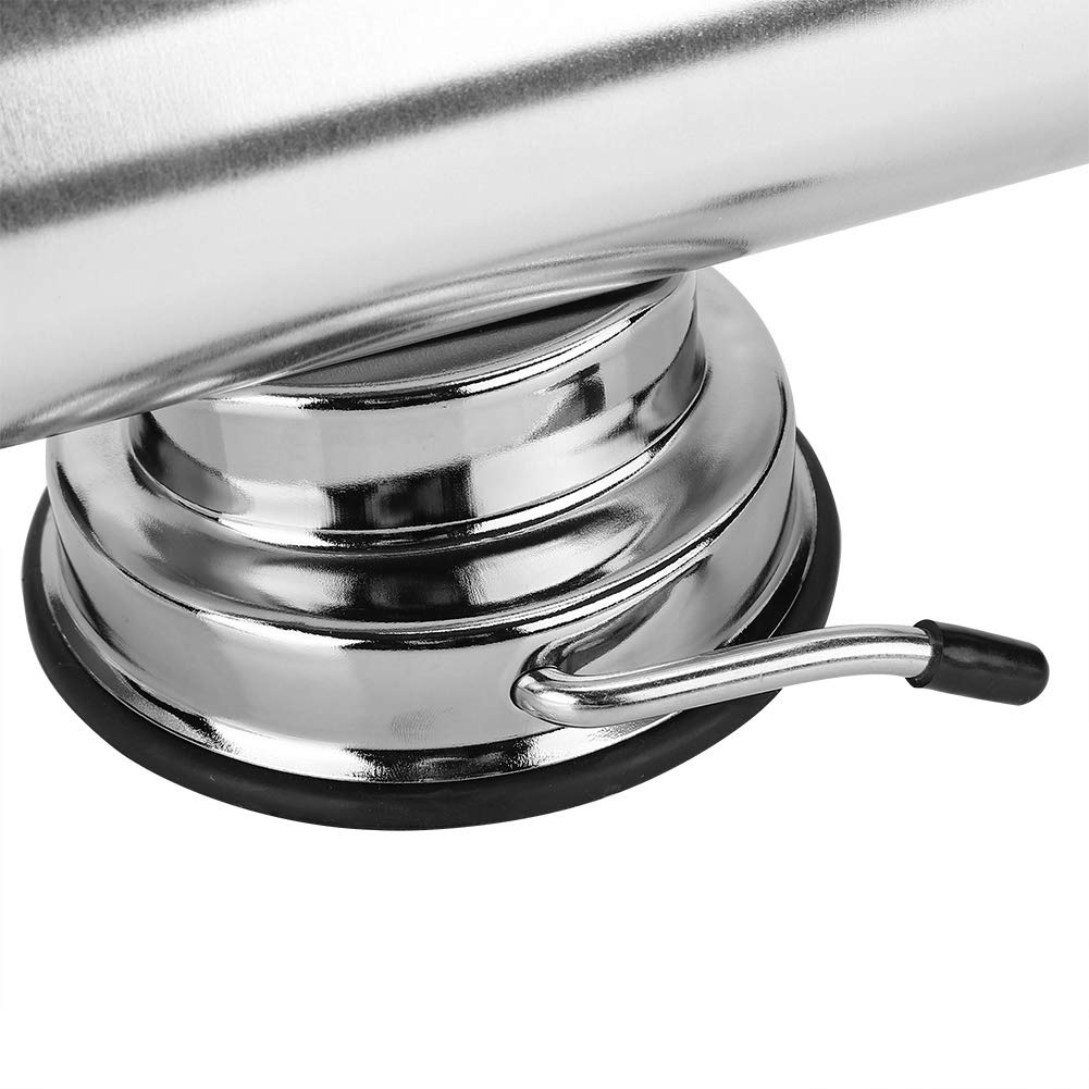 Kafuty-1 2LB Aluminum Alloy Sausage Stuffer Maker - Heavy Duty & Easy to Clean Sausage Filler for Home Kitchen, BBQ, Camping & Sausage Making