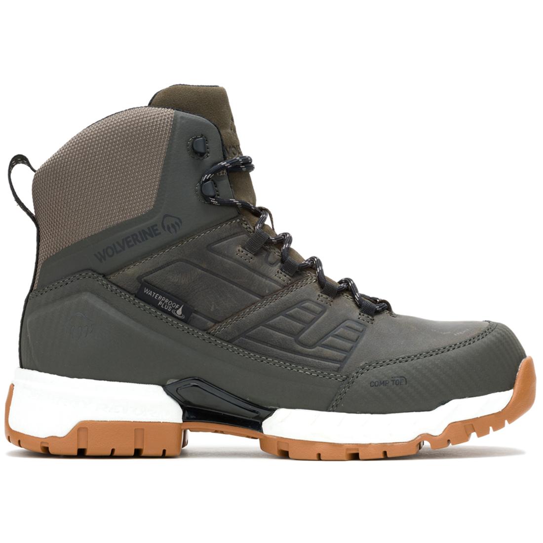 Surge LX Energy Rebound CarbonMax Work Boots with Bungee Cord - Durable Safety Shoes for Construction & Outdoor Work