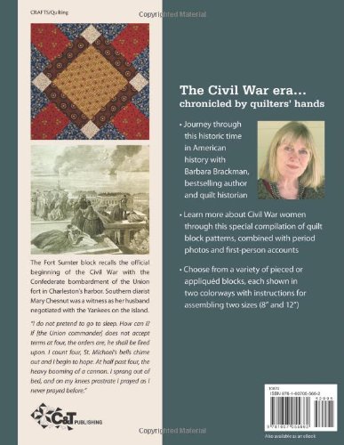 Barbara Brackman's Civil War Sampler: 50 Historical Quilt Blocks with Stories - Perfect for Quilting Enthusiasts & History Lovers