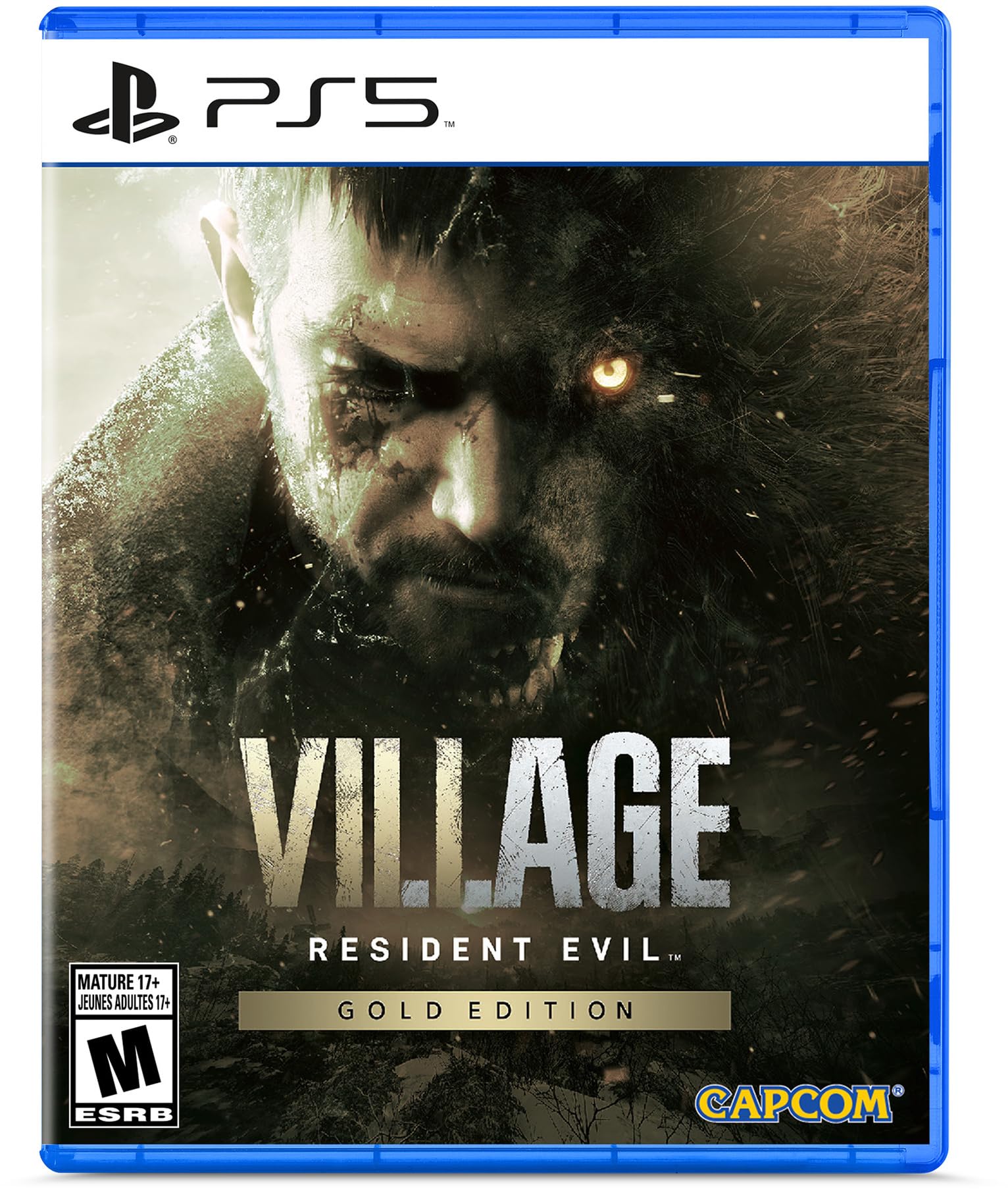 Resident Evil Village Gold Edition - PlayStation 5 PS5 Game | Horror Survival Action Adventure | Perfect for Halloween Gaming & Collector's Edition Fans