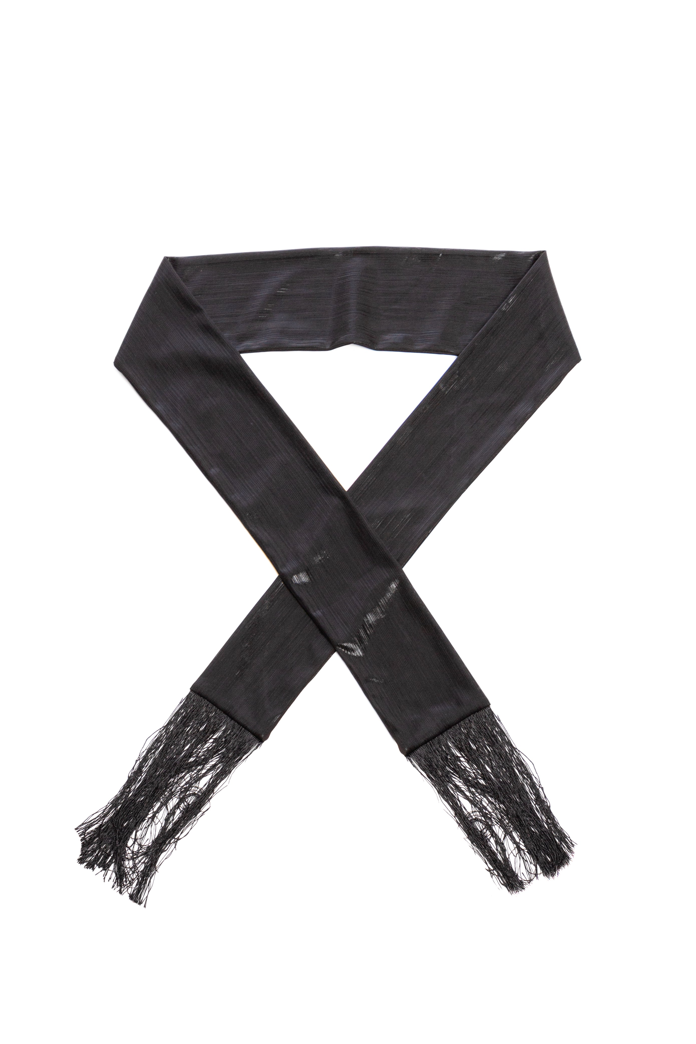 Hand Stitched Skinny Tassels Scarf - Lightweight Fashion Accessory for Women | Perfect for Fall, Winter & Everyday Outfits