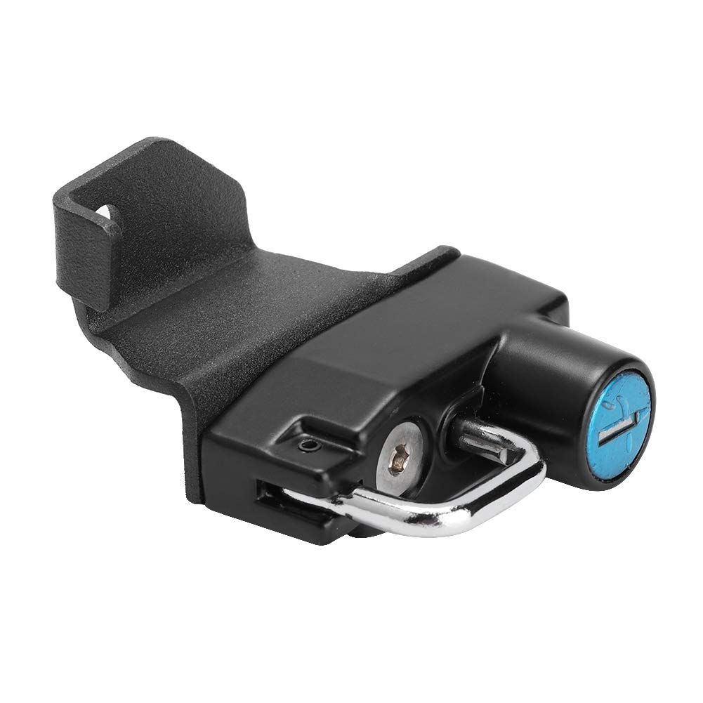 Durable Aluminum Alloy Motorcycle Helmet Lock Hook - Universal Fit for Harley S Models 2015-2019 with Mounting Accessories | Secure Helmet Storage for Parking & Outdoor Riding