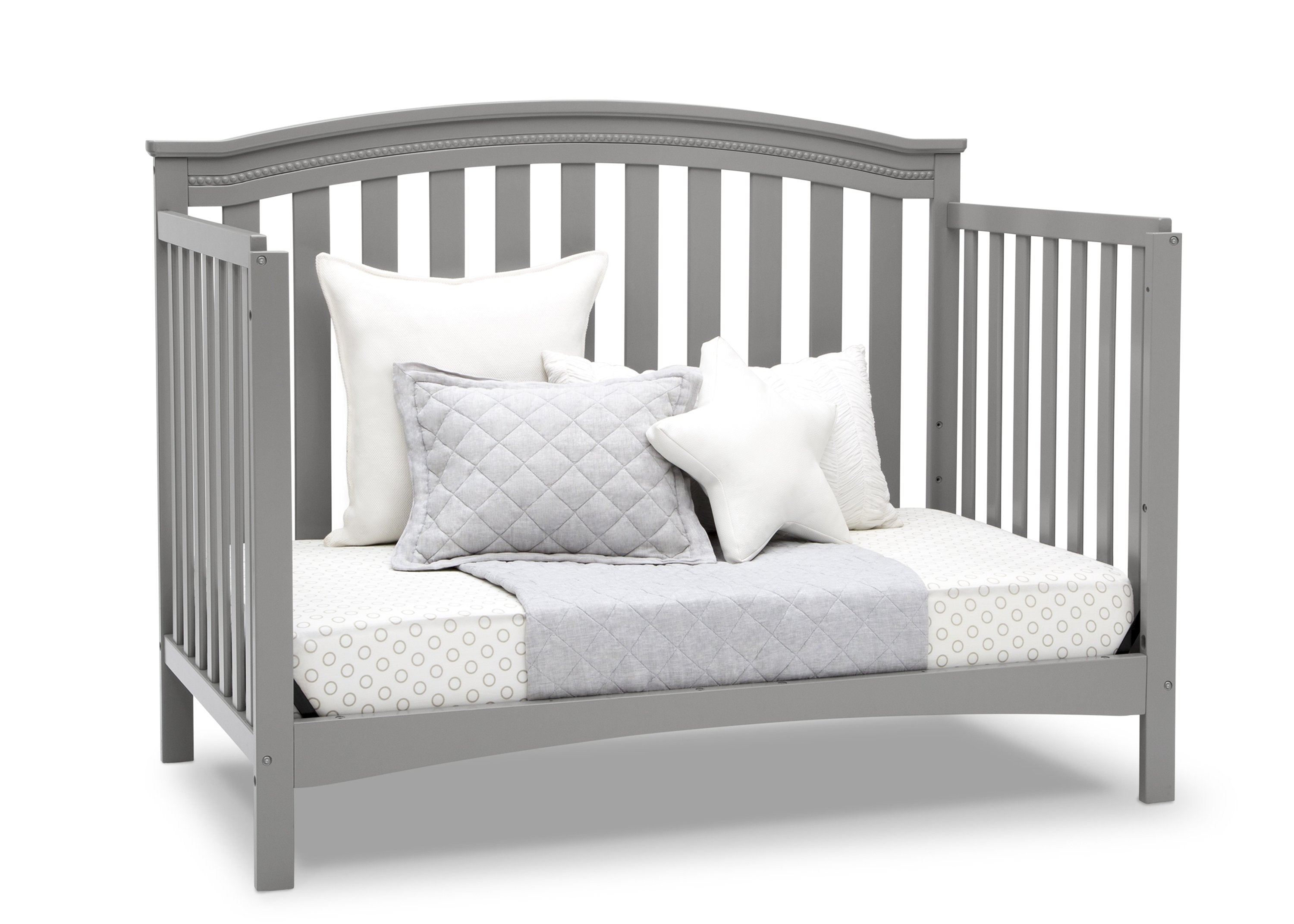Waverly 6-in-1 Convertible Baby Crib - Toddler Bed, Daybed & Full-Size Bed - Safe Nursery Furniture for Newborns to Teens - Perfect for Baby Rooms & Kids Bedrooms