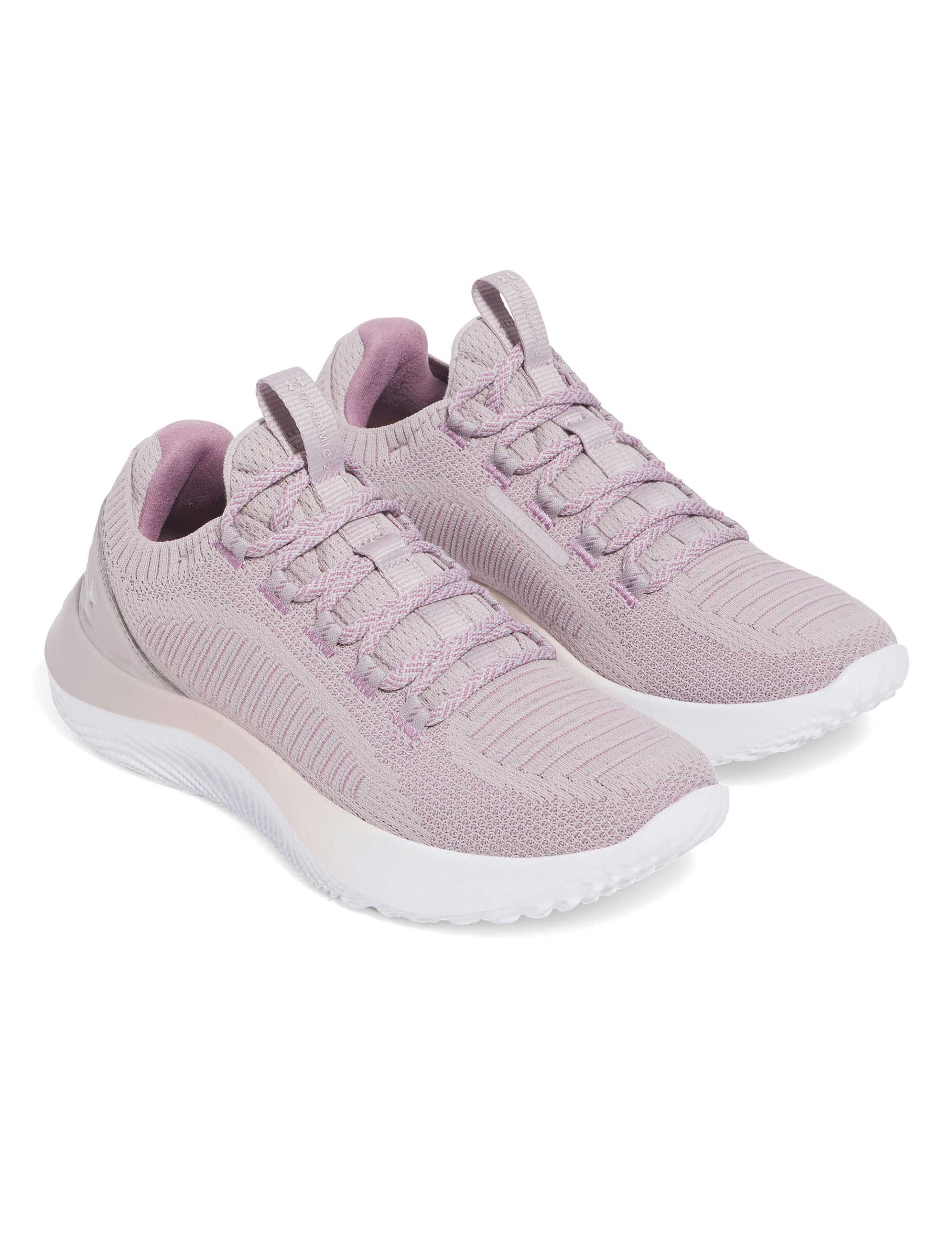 Dynamic 2 Training Shoes for Men & Women - Lightweight Gym Workout Shoes in Gray Dawn/Purple Prime/Metallic Gray - Perfect for Running, Cross Training & Fitness Workouts