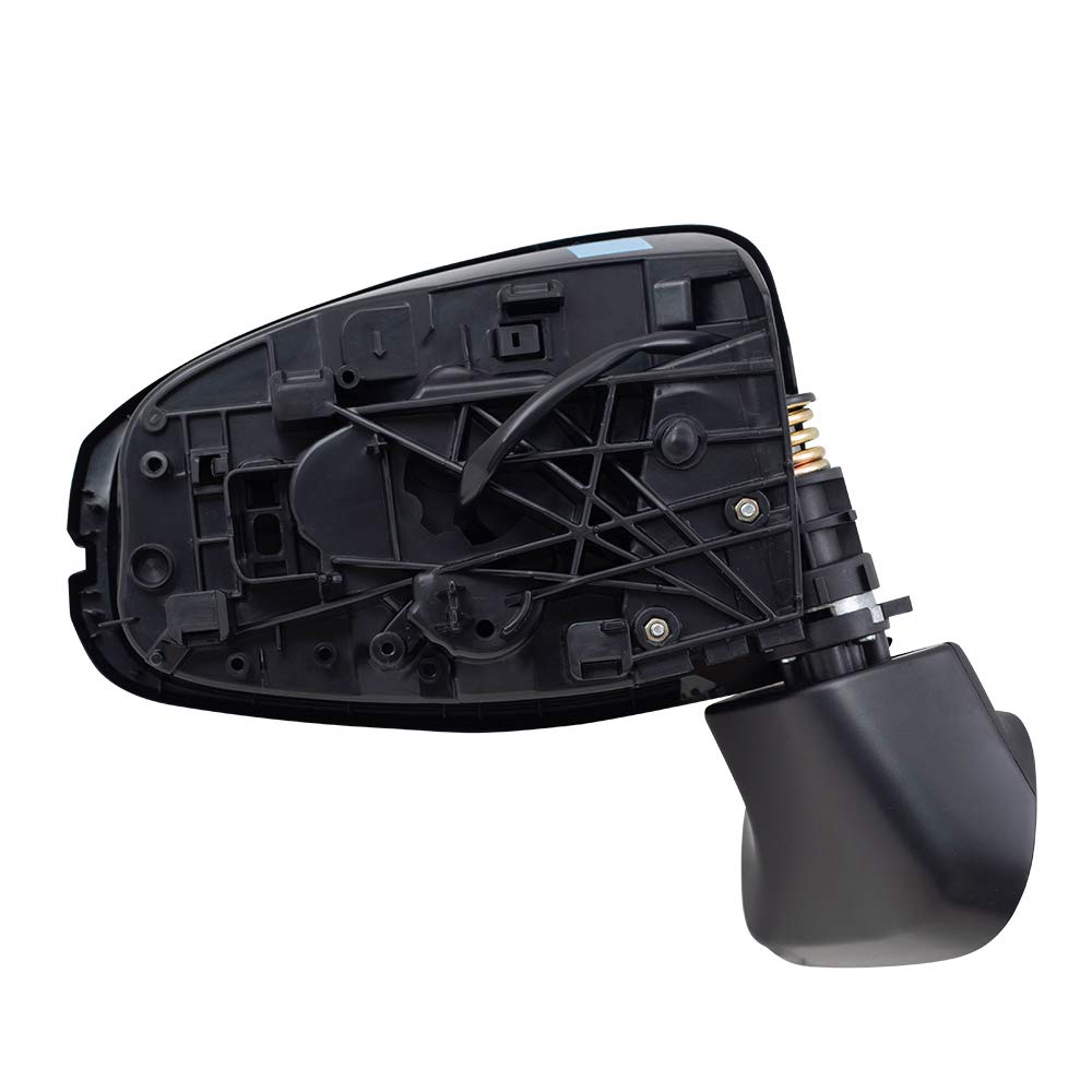 Brock Replacement Power Side Mirrors for 2015-2019 Honda Fit - Heated, Adjustable, OEM Style - Perfect for Daily Commuting, Road Trips & Parking Safety