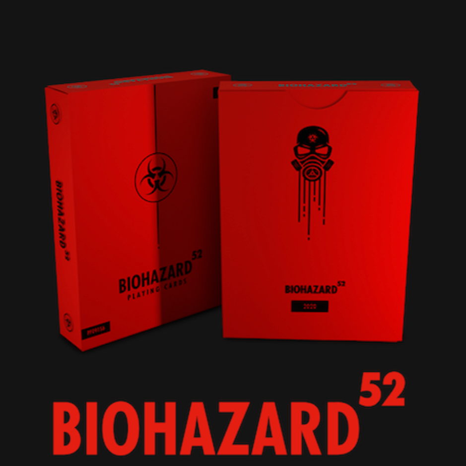 Biohazard 52 Playing Cards - Unique Zombie-Themed Deck for Poker, Magic Tricks & Collectors | Perfect for Game Nights & Halloween Parties