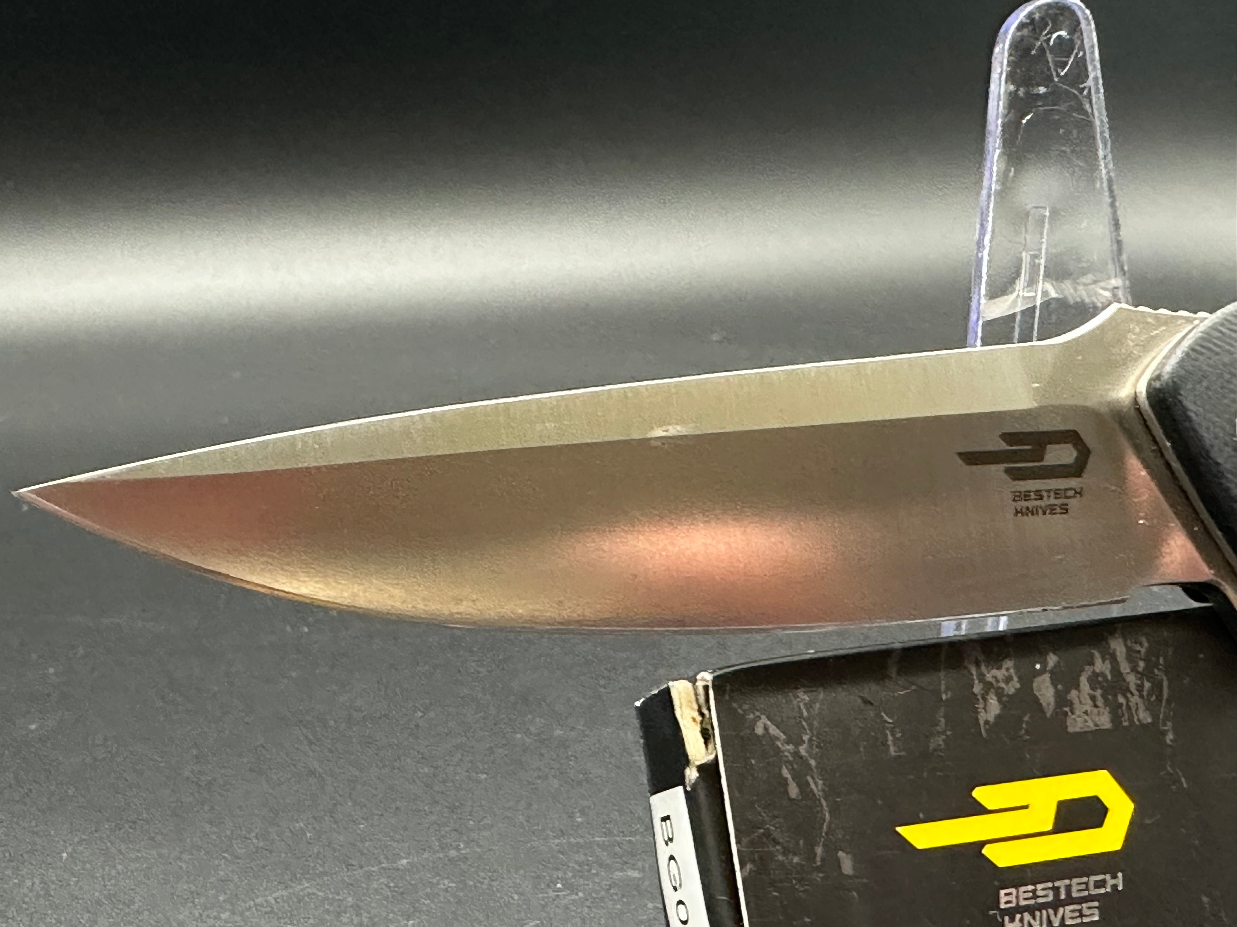 BESTECH SWORDFISH BG03A Tactical Folding Knife - D2 Steel Blade, Black & Green G10 Handle - EDC, Camping, Survival, Outdoor Adventures