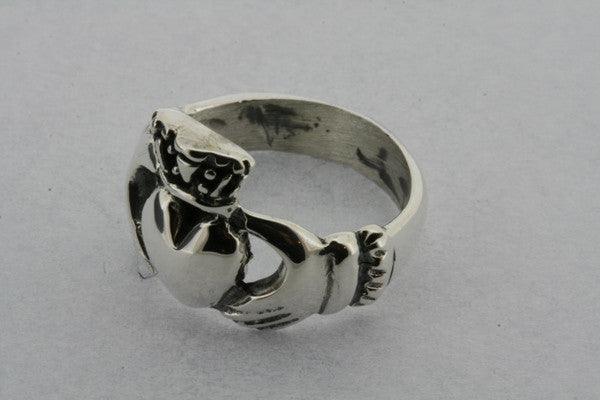 Elegant Regal Heart Ring - Sterling Silver Jewelry for Women, Perfect for Valentine's Day, Anniversary & Romantic Gifts