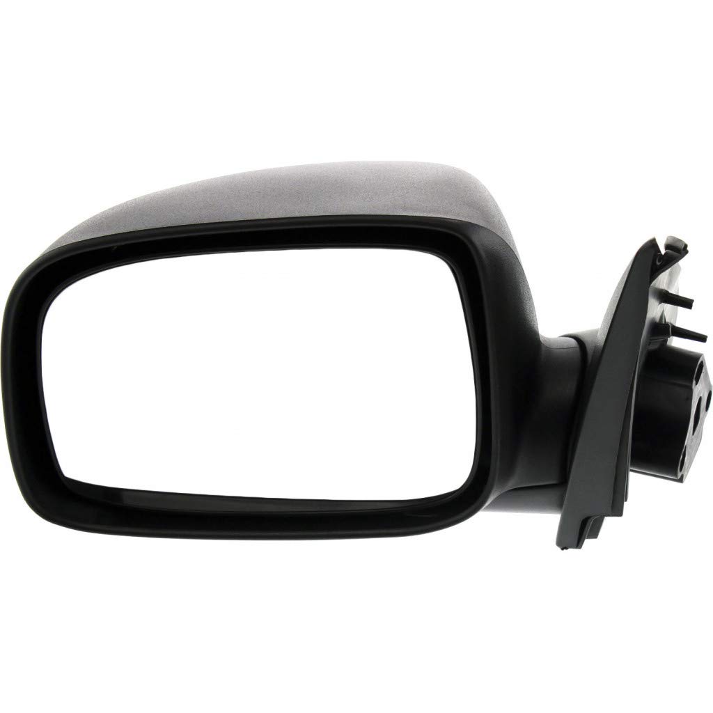2007-2008 Isuzu i-290/i-370 Manual Towing Mirror - Driver Side, Non-Heated, Textured Black (Replaces OEM 20862094 & GM1320337) | Perfect for Towing Trailers & Enhanced Visibility