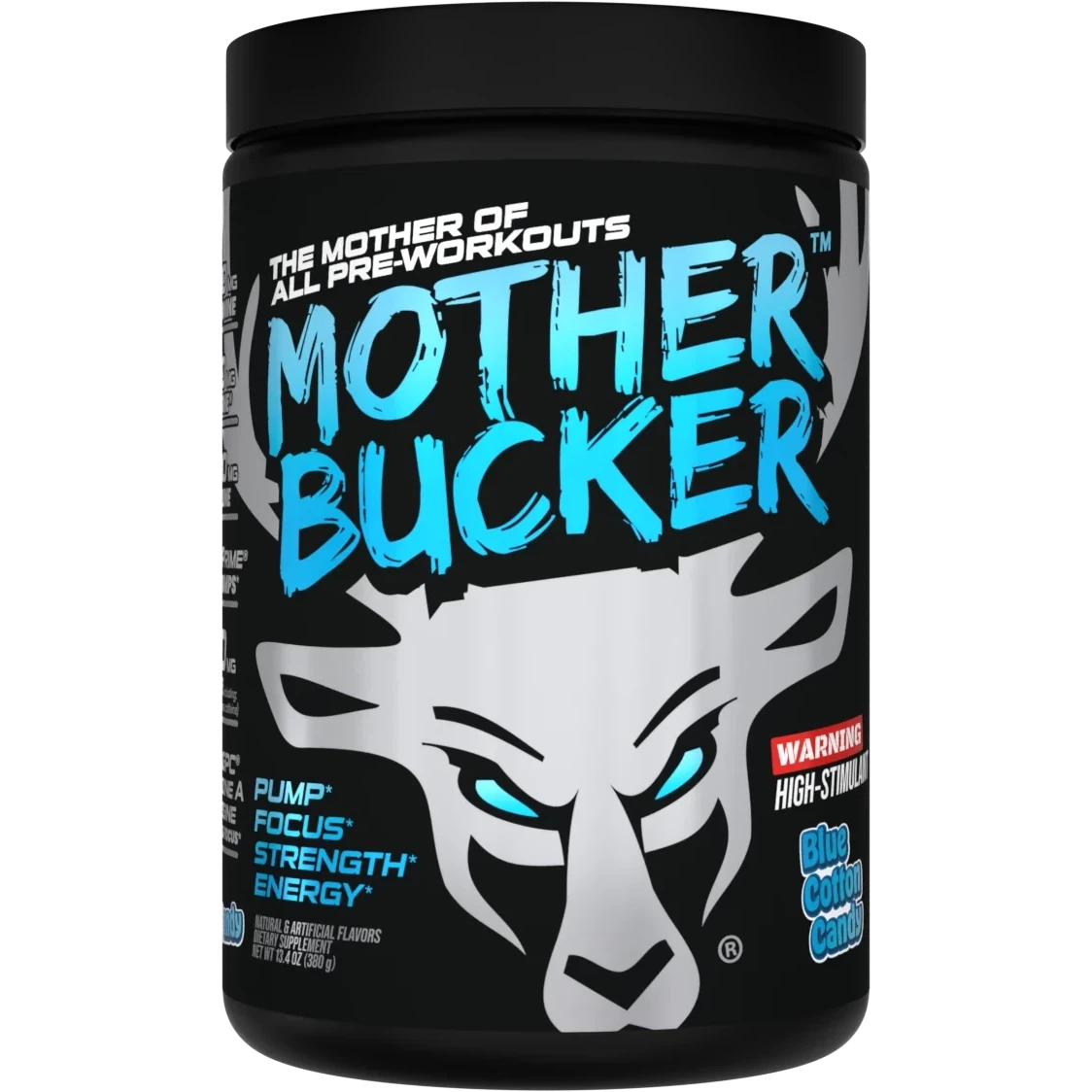 Bucked Up Mother Bucker Pre-Workout Supplement - Energy & Focus Booster for Gym, Fitness & Bodybuilding | Ideal for Intense Training & Athletic Performance
