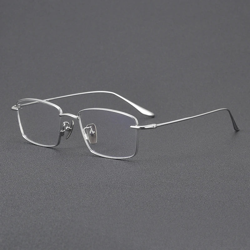 Stylish Black Unisex Square Full Rim Eyeglasses Frame 42175 - Perfect for Reading, Work & Fashion Accessories