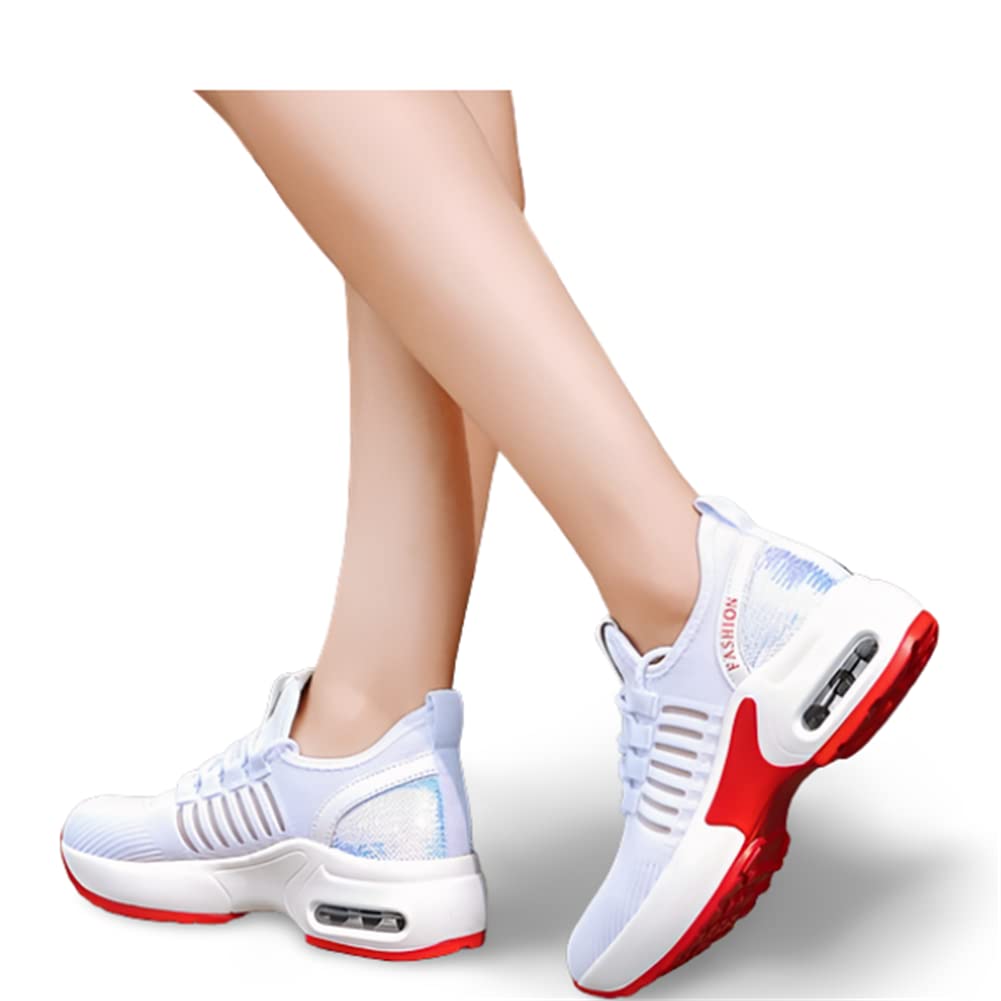 Women's Walking Shoes - Lightweight Mesh Casual Running Sneakers for Jogging, Tennis & Work | Breathable Comfort for Everyday Wear, Gym & Outdoor Activities