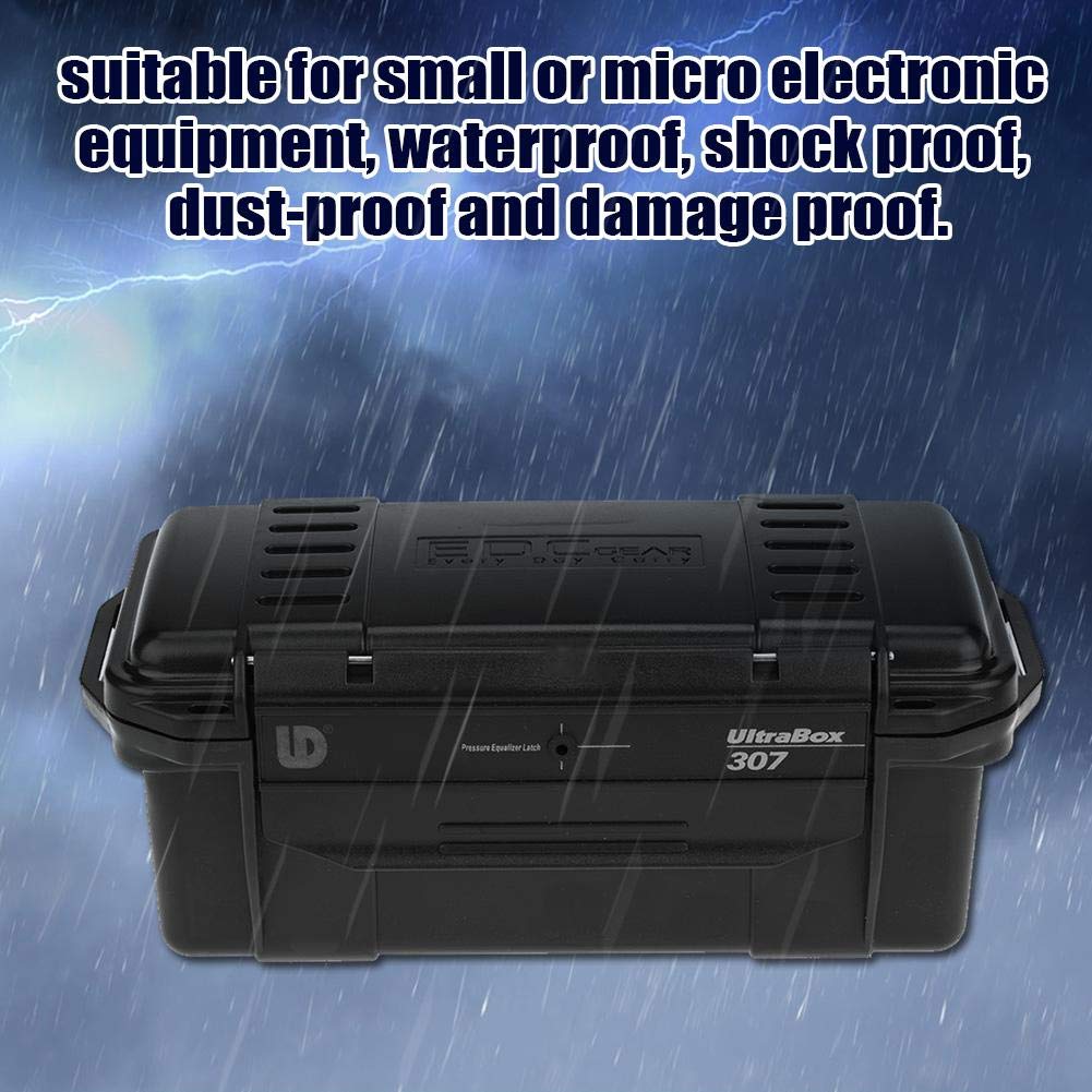 Waterproof Shockproof Storage Box - Airtight Seal for Outdoor Camping, Emergency Survival & Indoor Organization (Great for Food, Tools & Gear Storage)